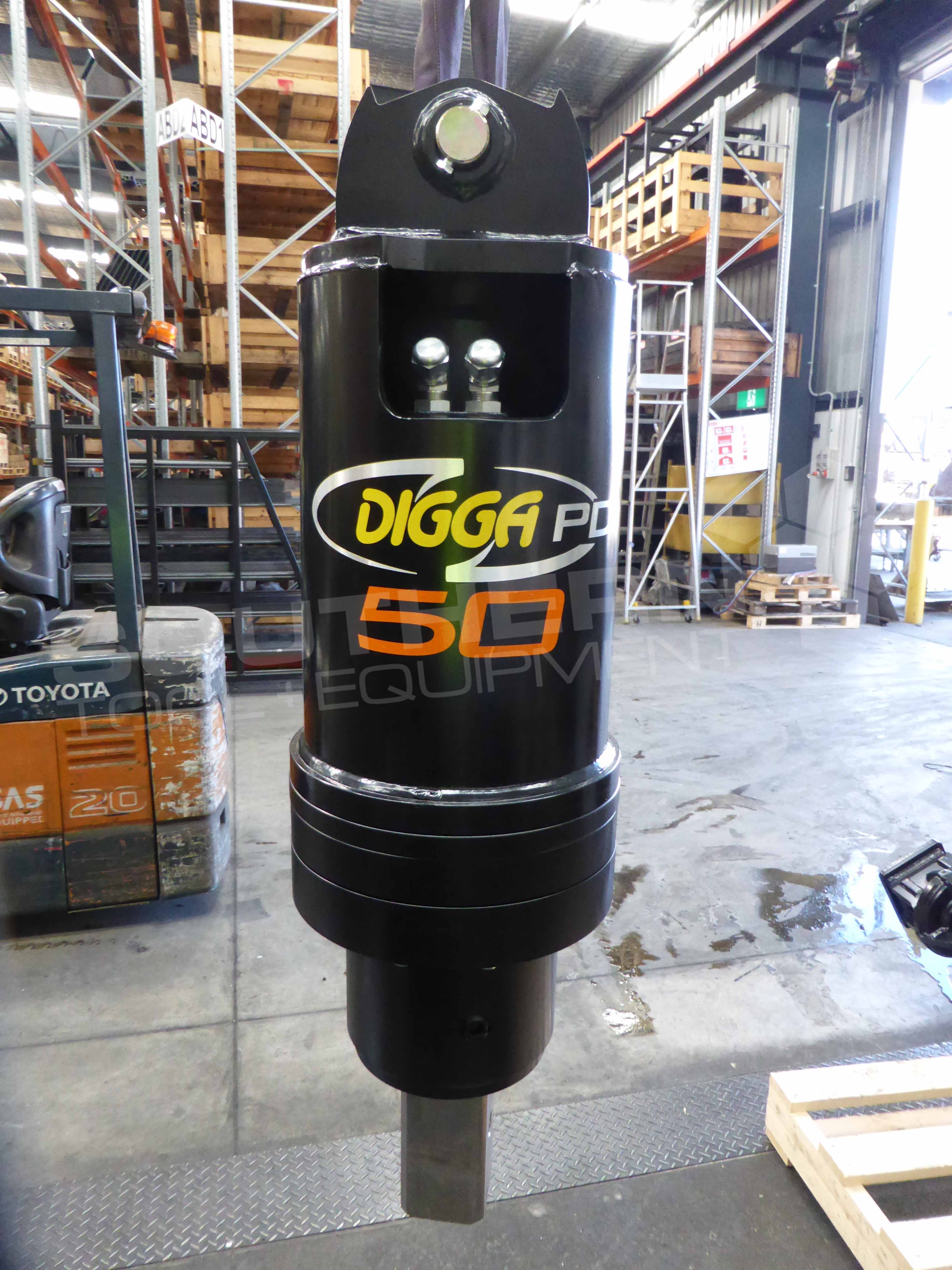 DIGGA PD50 Excavator Auger Drive Unit Southern Tool + Equipment Co