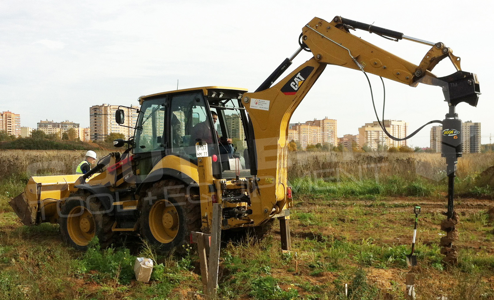 DIGGA PD6 Backhoe Auger Drive Unit Southern Tool + Equipment Co