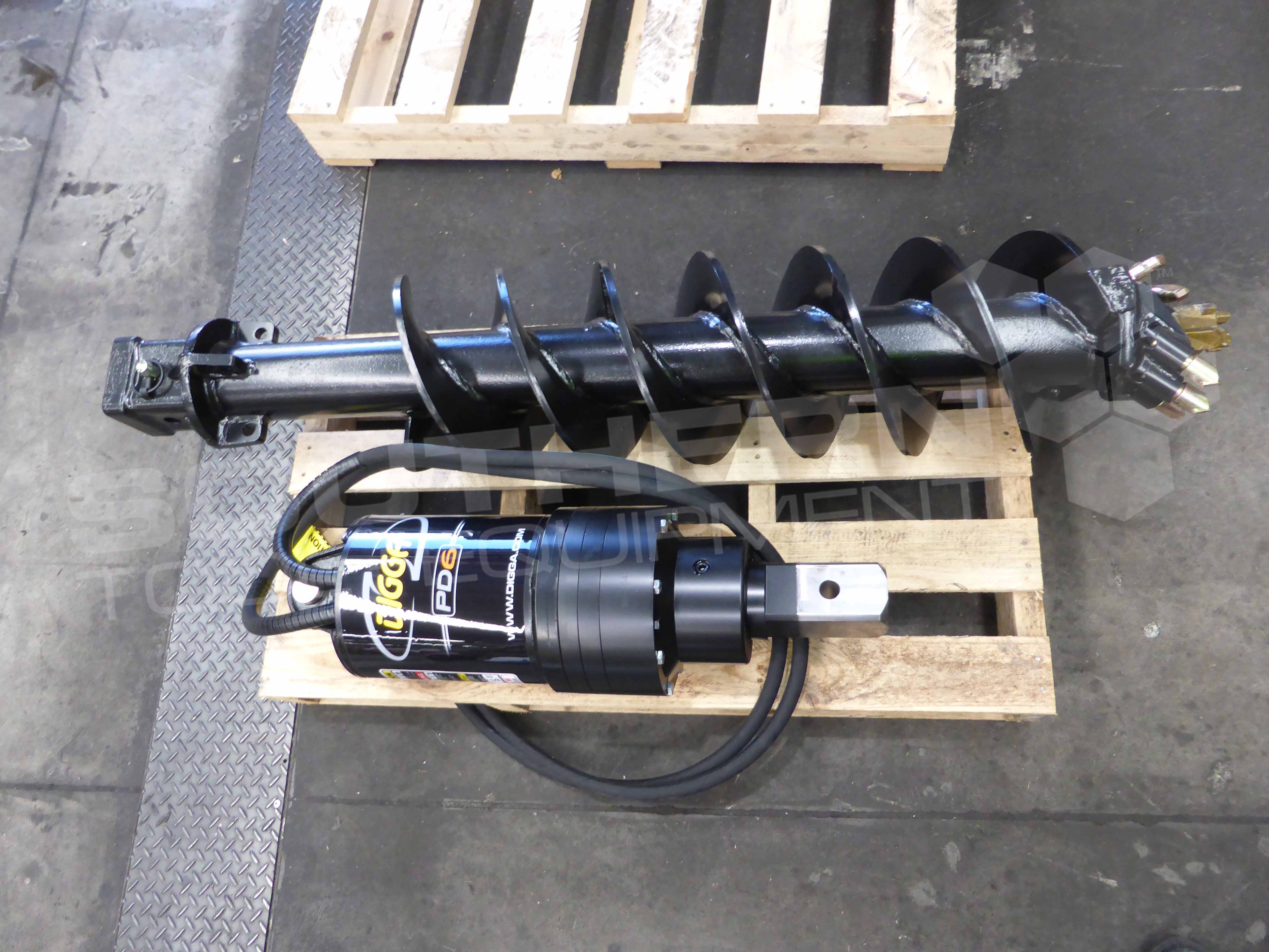 DIGGA PD6 Backhoe Auger Drive Unit Southern Tool + Equipment Co