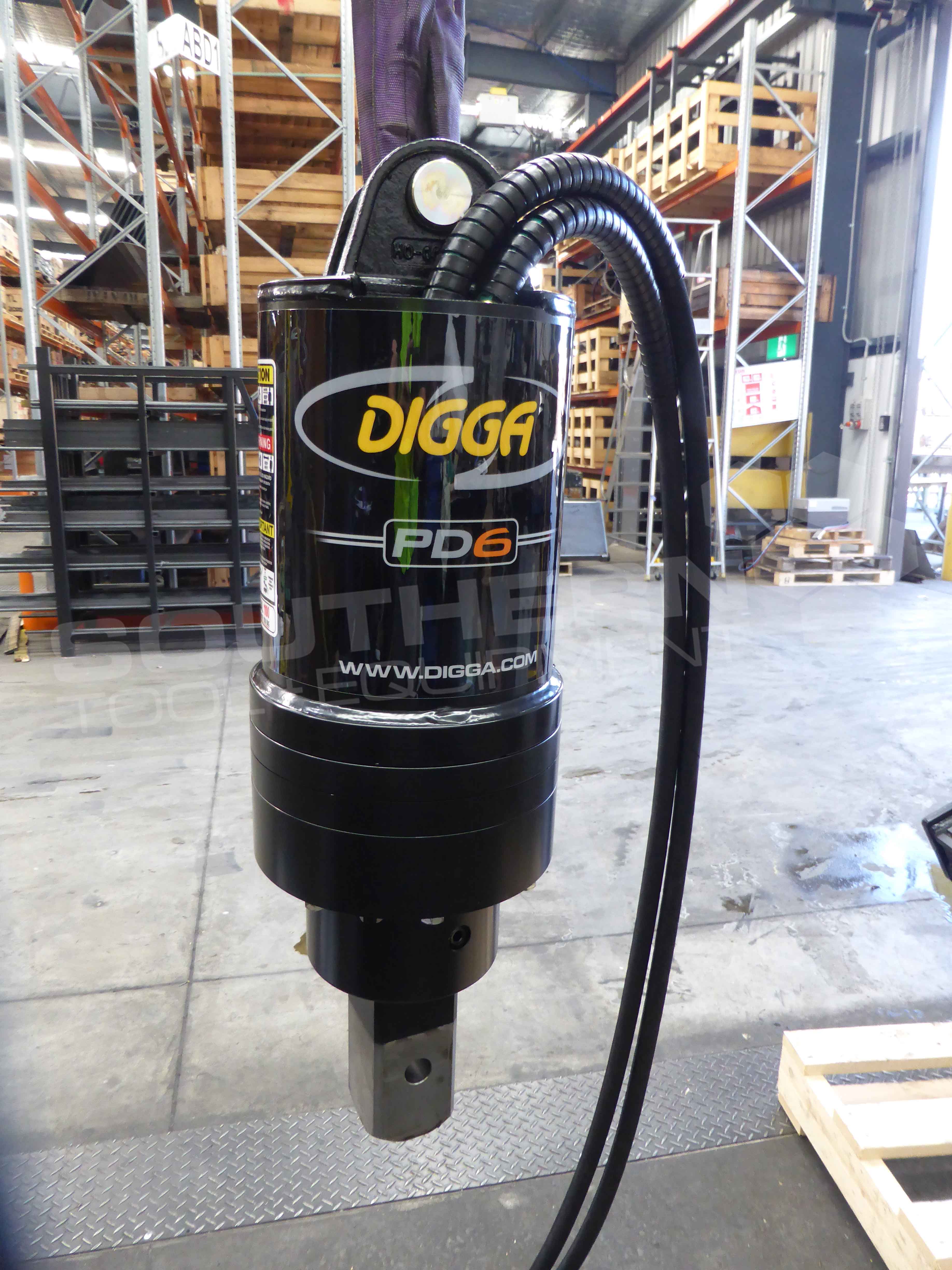 DIGGA PD6 Backhoe Auger Drive Unit Southern Tool + Equipment Co