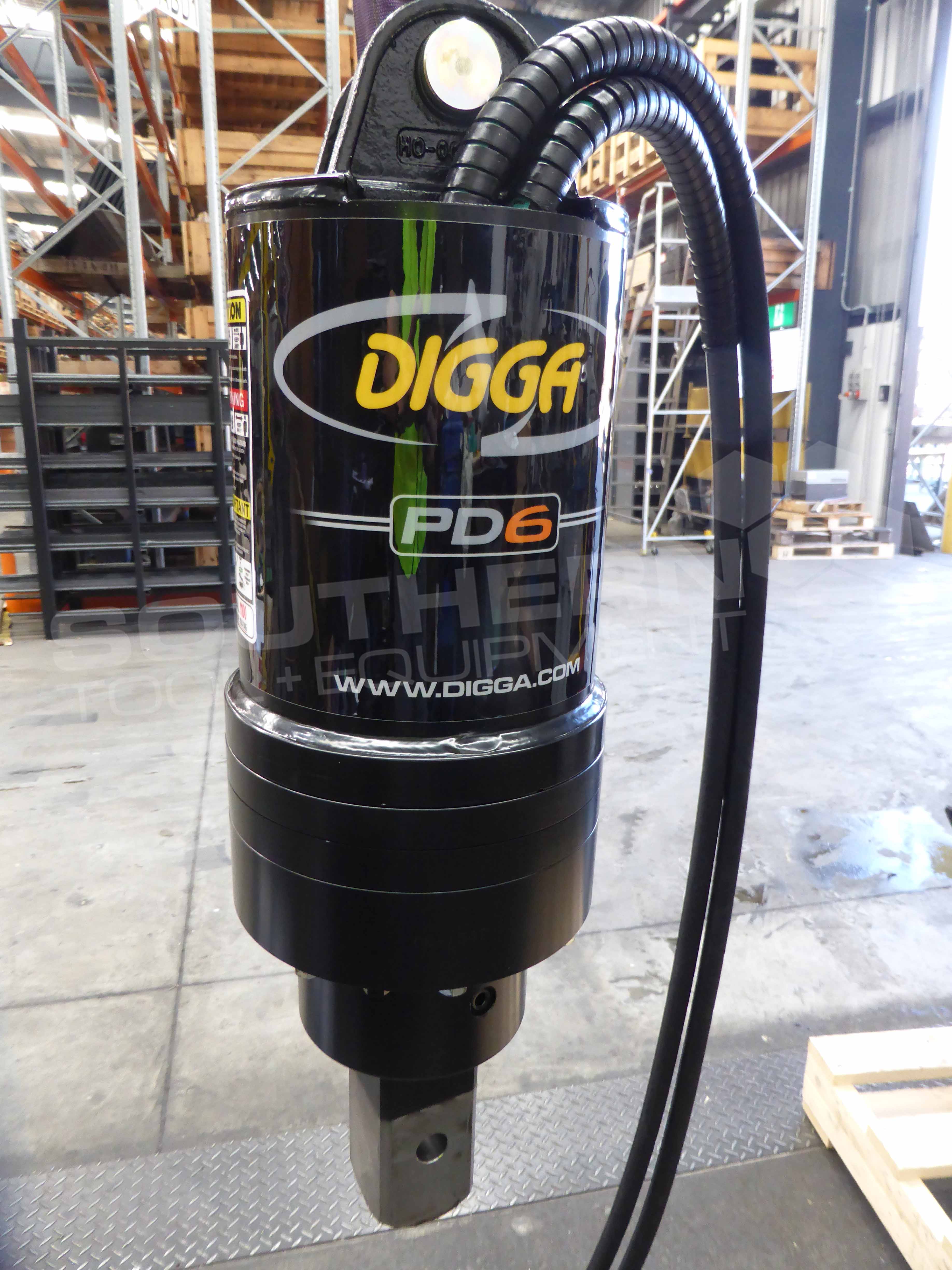 DIGGA PD6 Backhoe Auger Drive Unit Southern Tool + Equipment Co