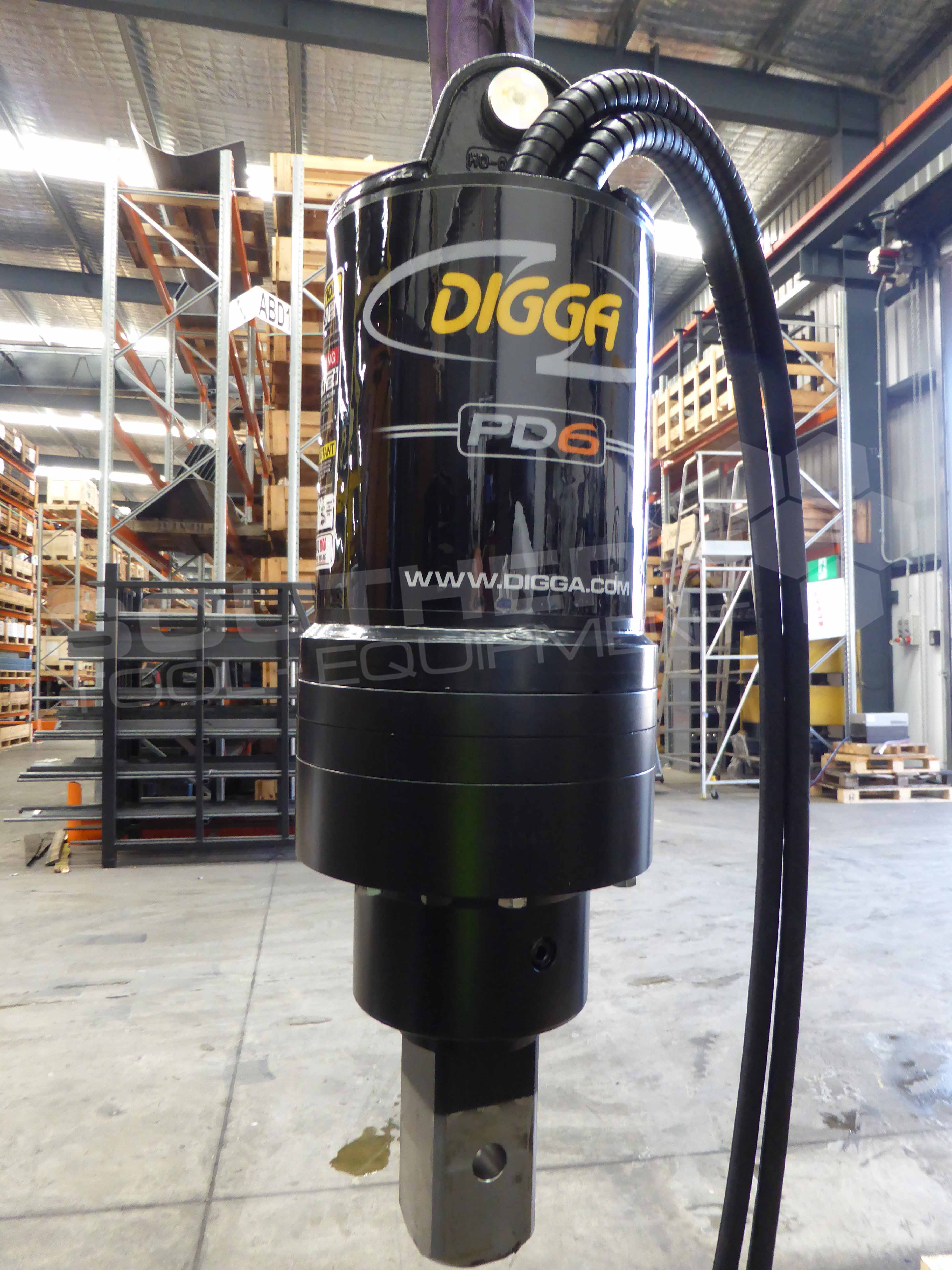 DIGGA PD6 Backhoe Auger Drive Unit Southern Tool + Equipment Co