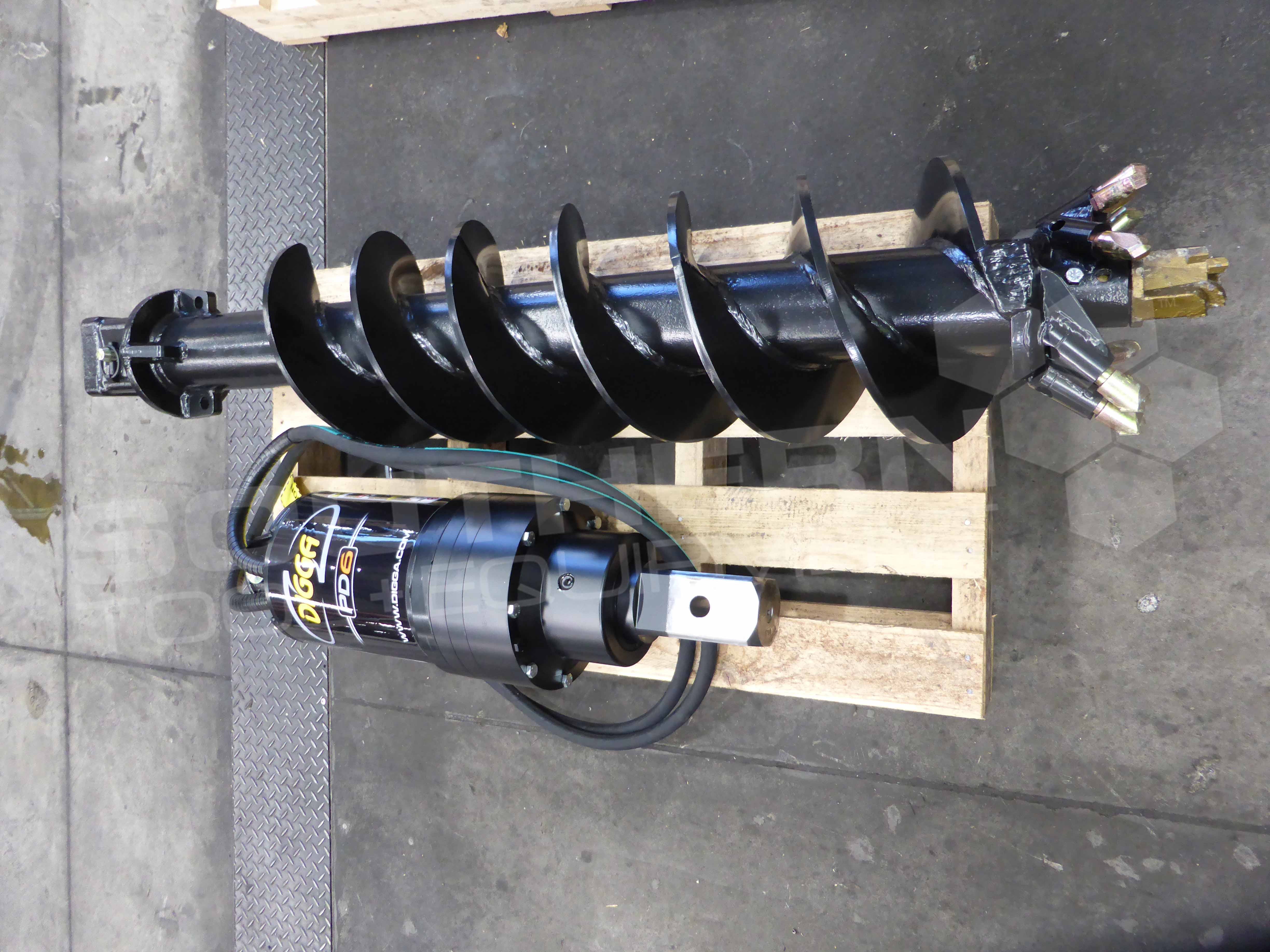 DIGGA PD6 Backhoe Auger Drive Unit Southern Tool + Equipment Co