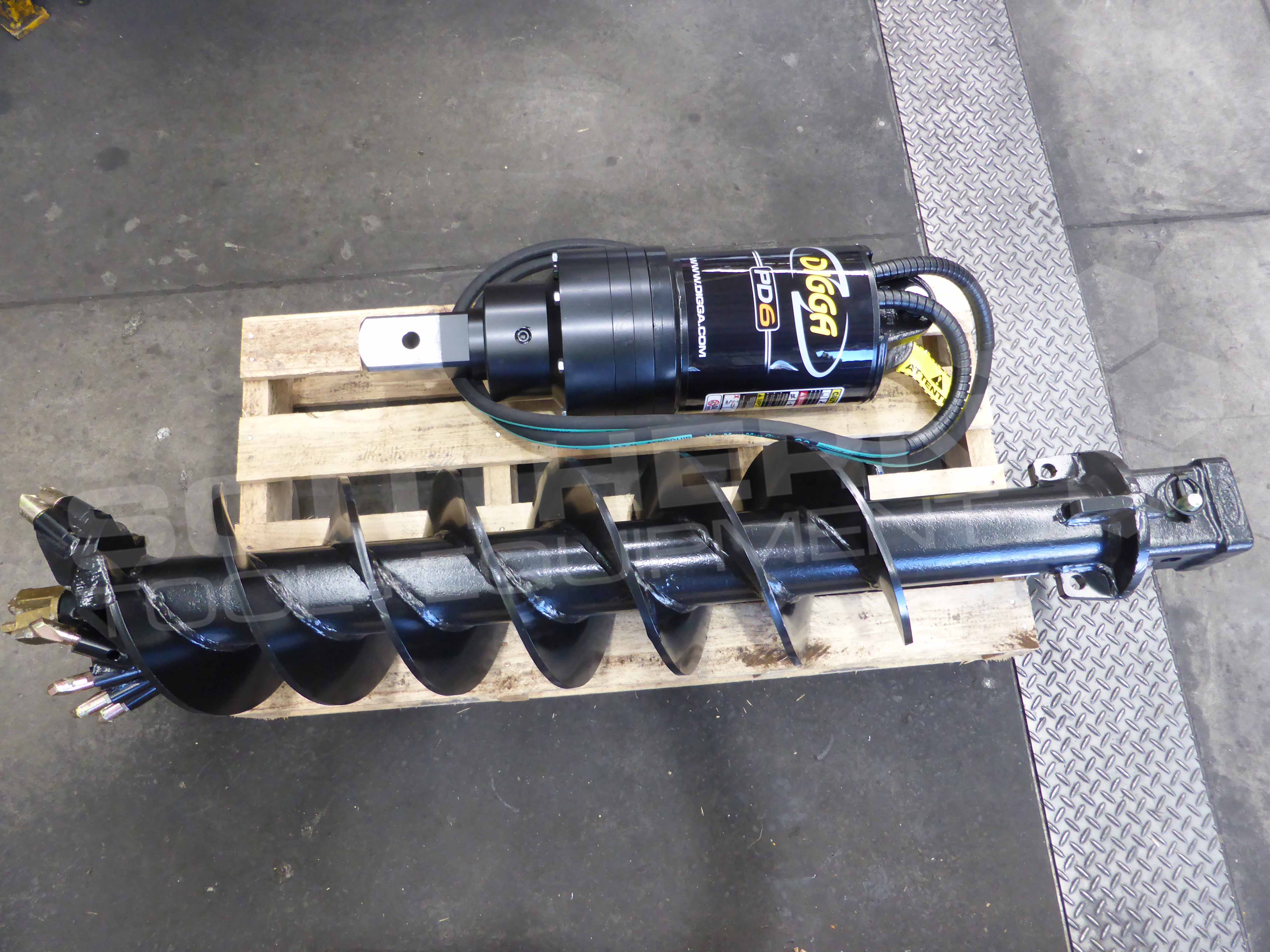 DIGGA PD6 Backhoe Auger Drive Unit Southern Tool + Equipment Co