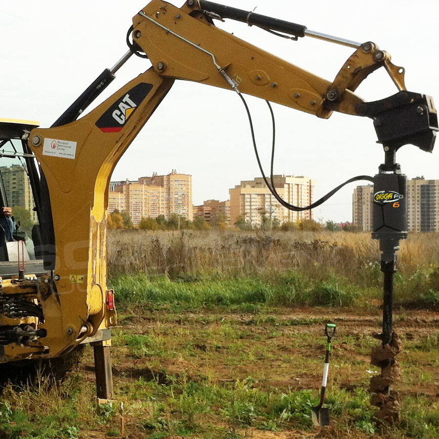DIGGA PD6 Backhoe Auger Drive Unit Southern Tool + Equipment Co