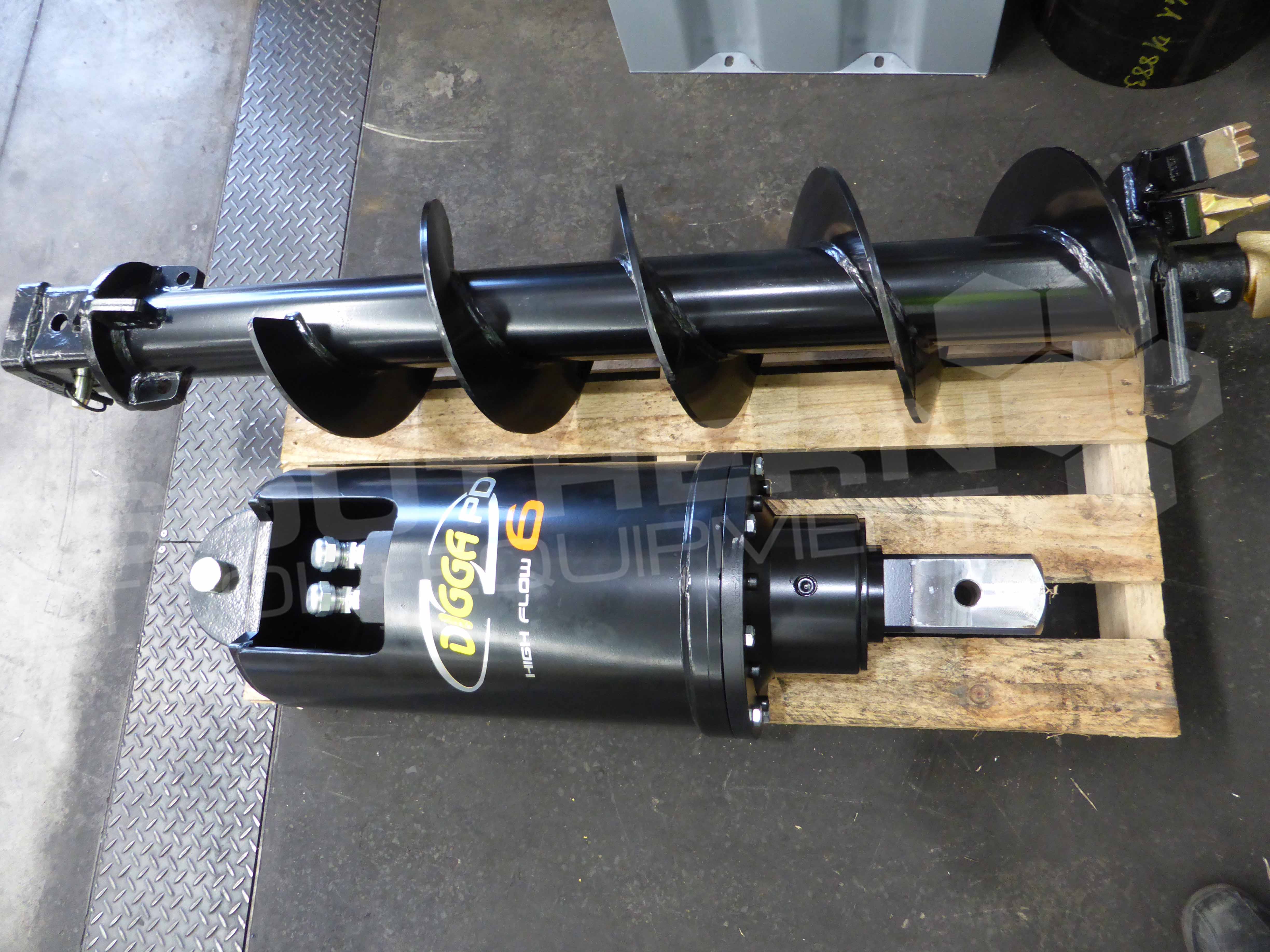 DIGGA PD6 High Flow Backhoe Auger Drive Unit Southern Tool