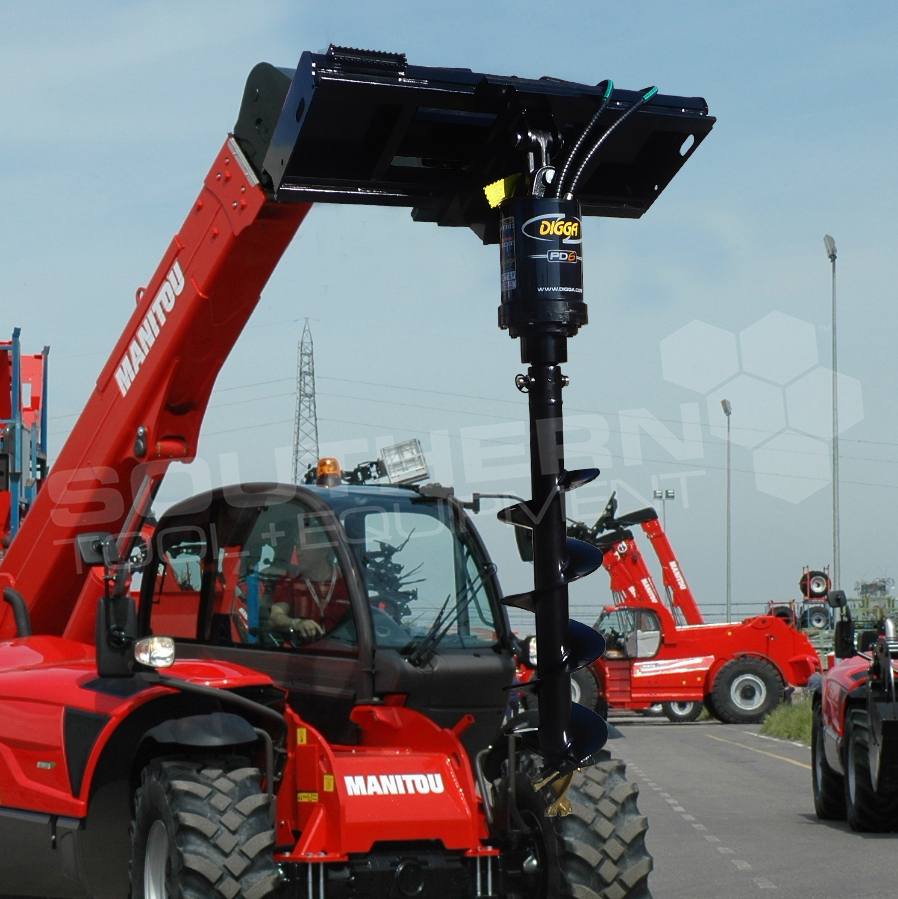 DIGGA PD6 Telehandler Auger Drive Unit Southern Tool + Equipment Co