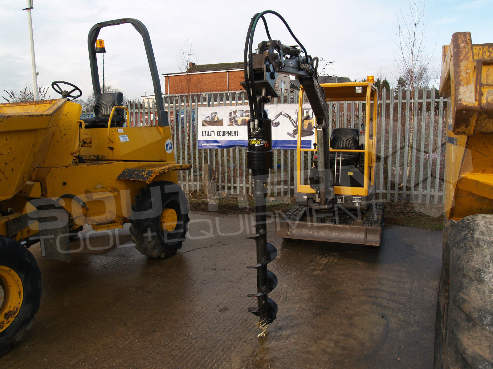 DIGGA PDD Excavator Auger Drive Unit Southern Tool + Equipment Co