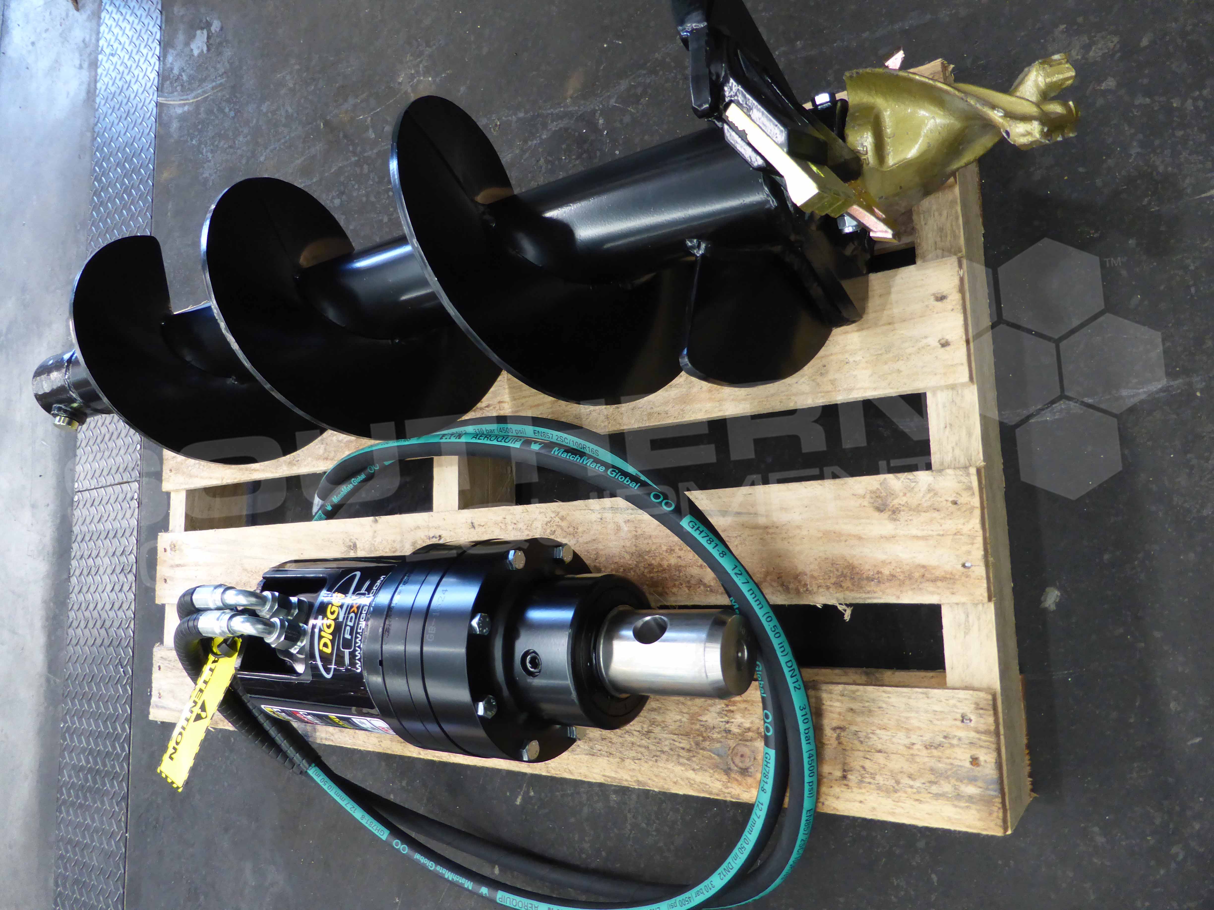 DIGGA PDX Tractor Auger Drive Unit Southern Tool + Equipment Co. Earthmoving Machinery
