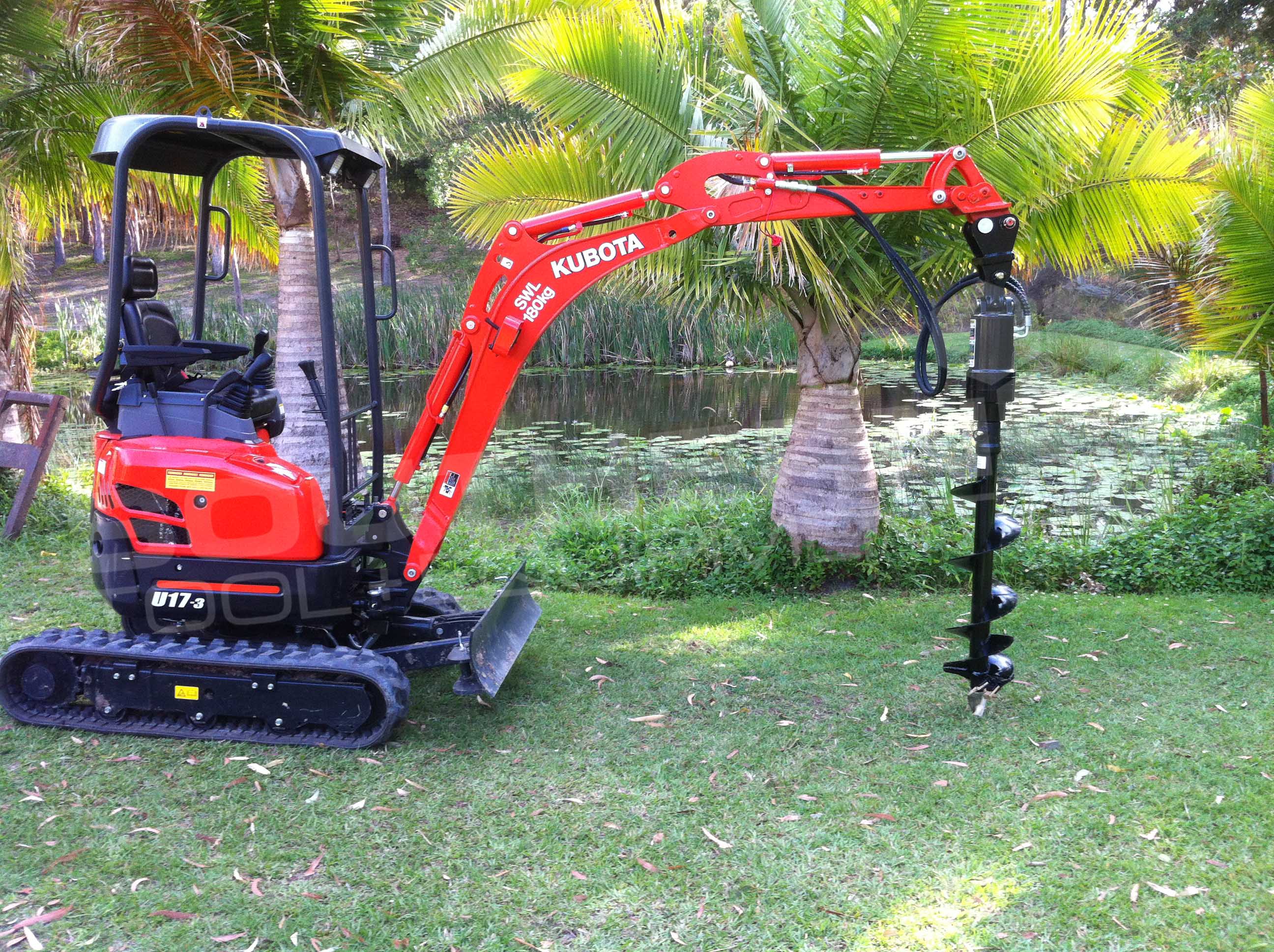 DIGGA PDX2 Excavator Auger Drive Unit Southern Tool + Equipment Co