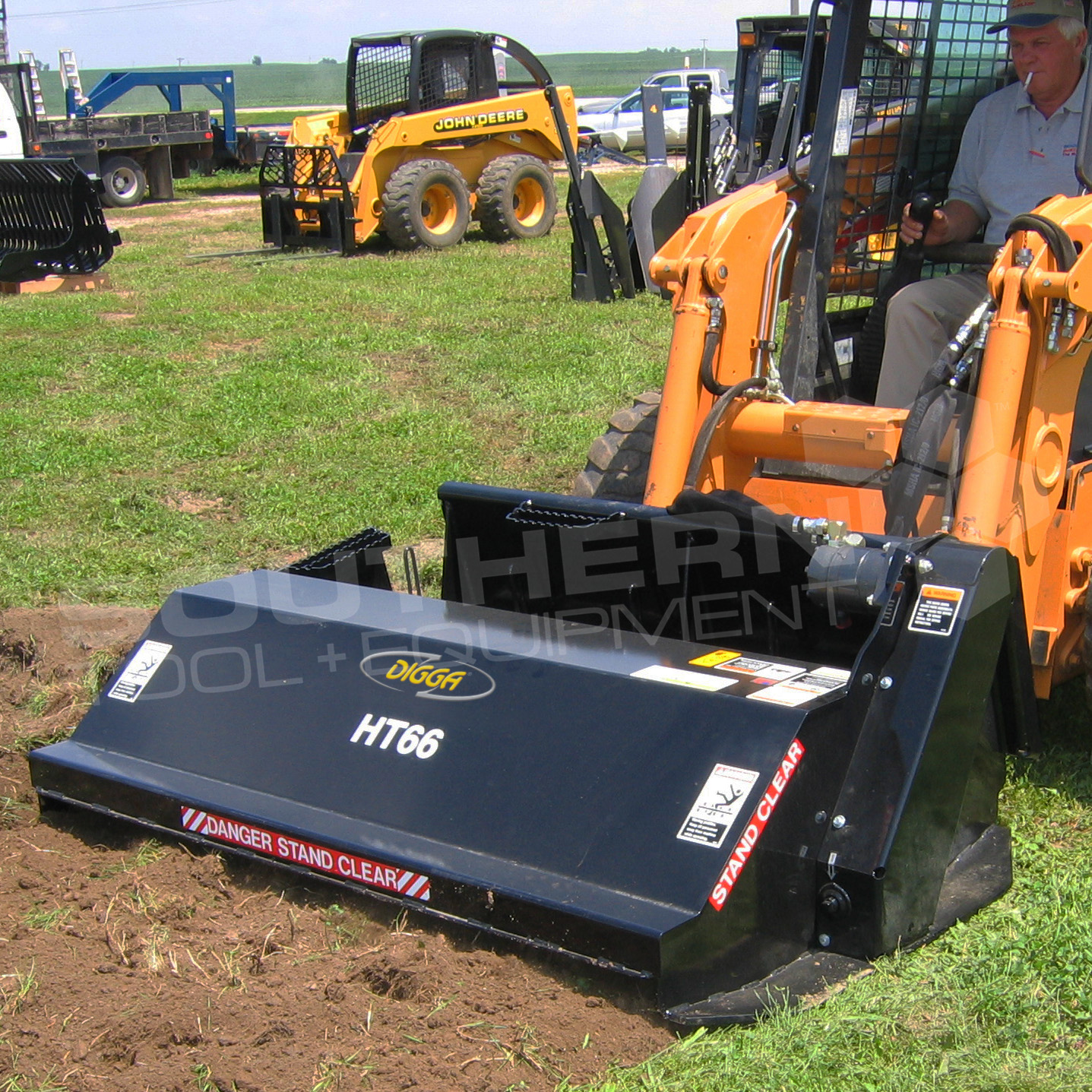 DIGGA Skid Steer Rotary Tiller Southern Tool + Equipment Co