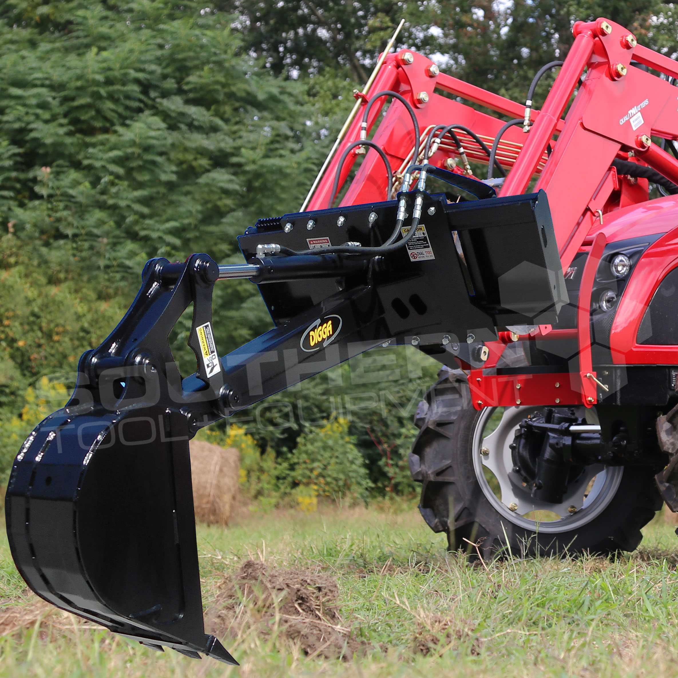 DIGGA Tractor Skid Hoe Trench Digger Southern Tool + Equipment Co