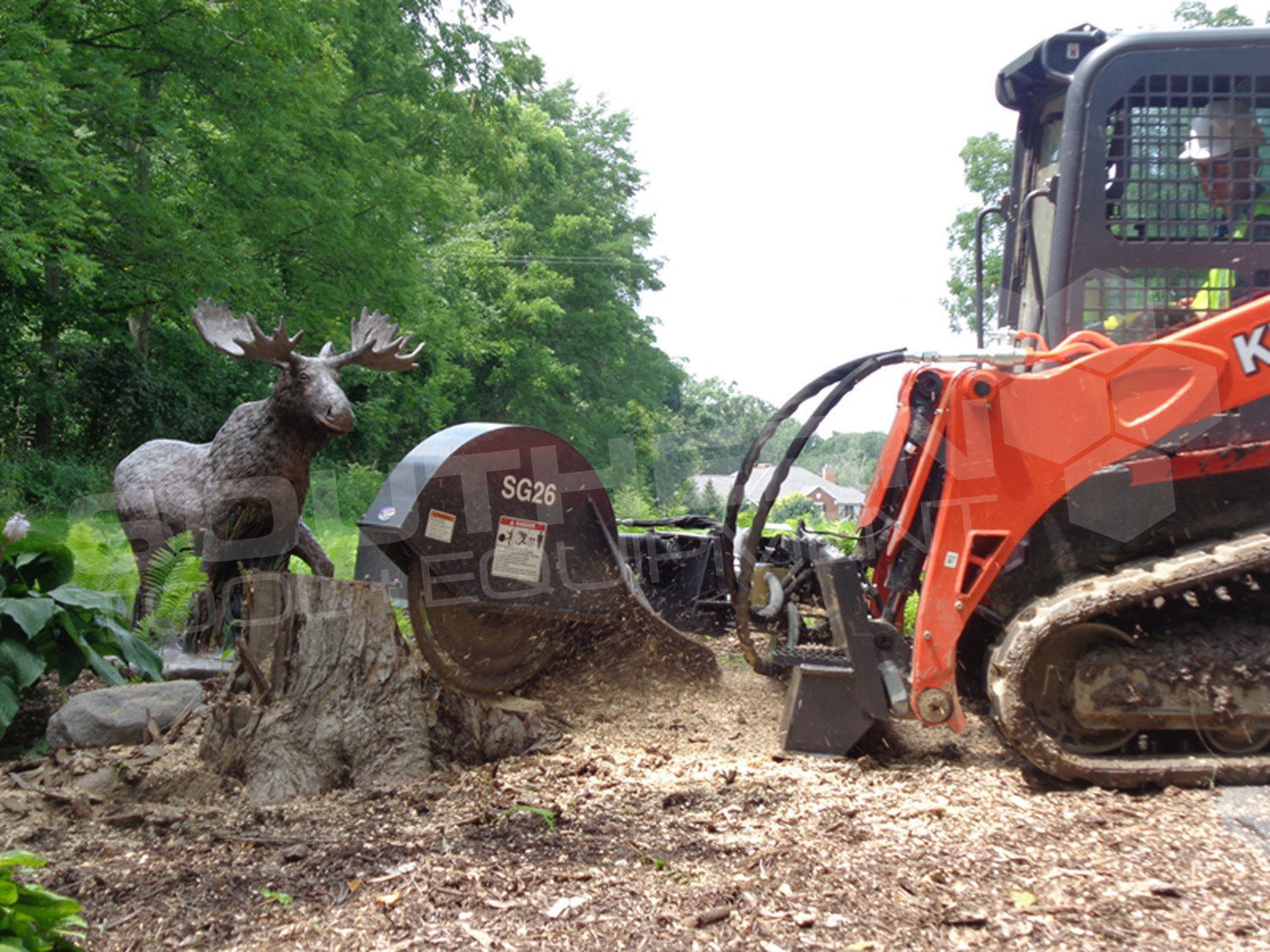 DIGGA Skid Steer Stump Grinder Southern Tool + Equipment Co