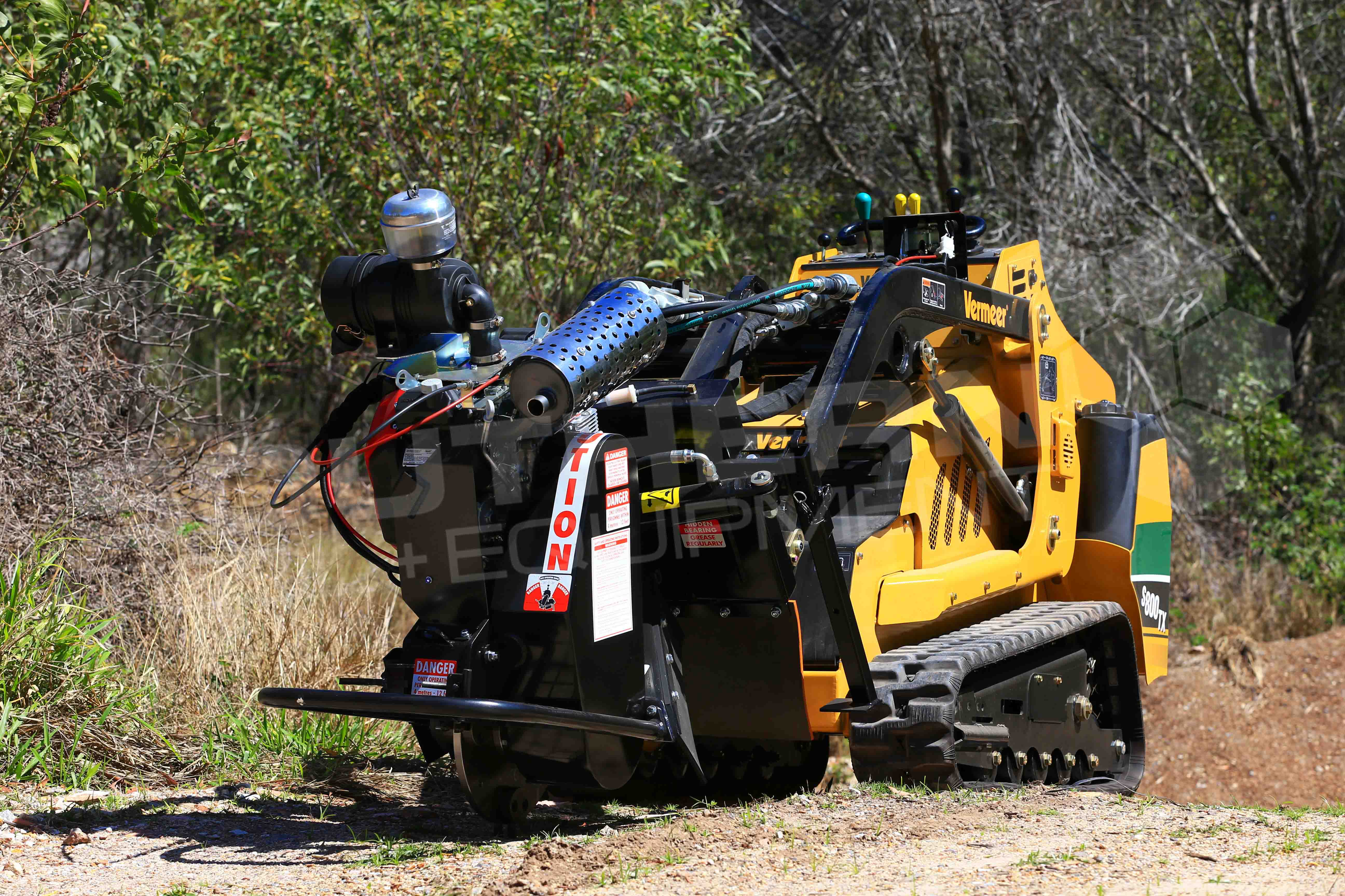 DIGGA Mini Loader Terminator Stump Grinder Southern Tool + Equipment