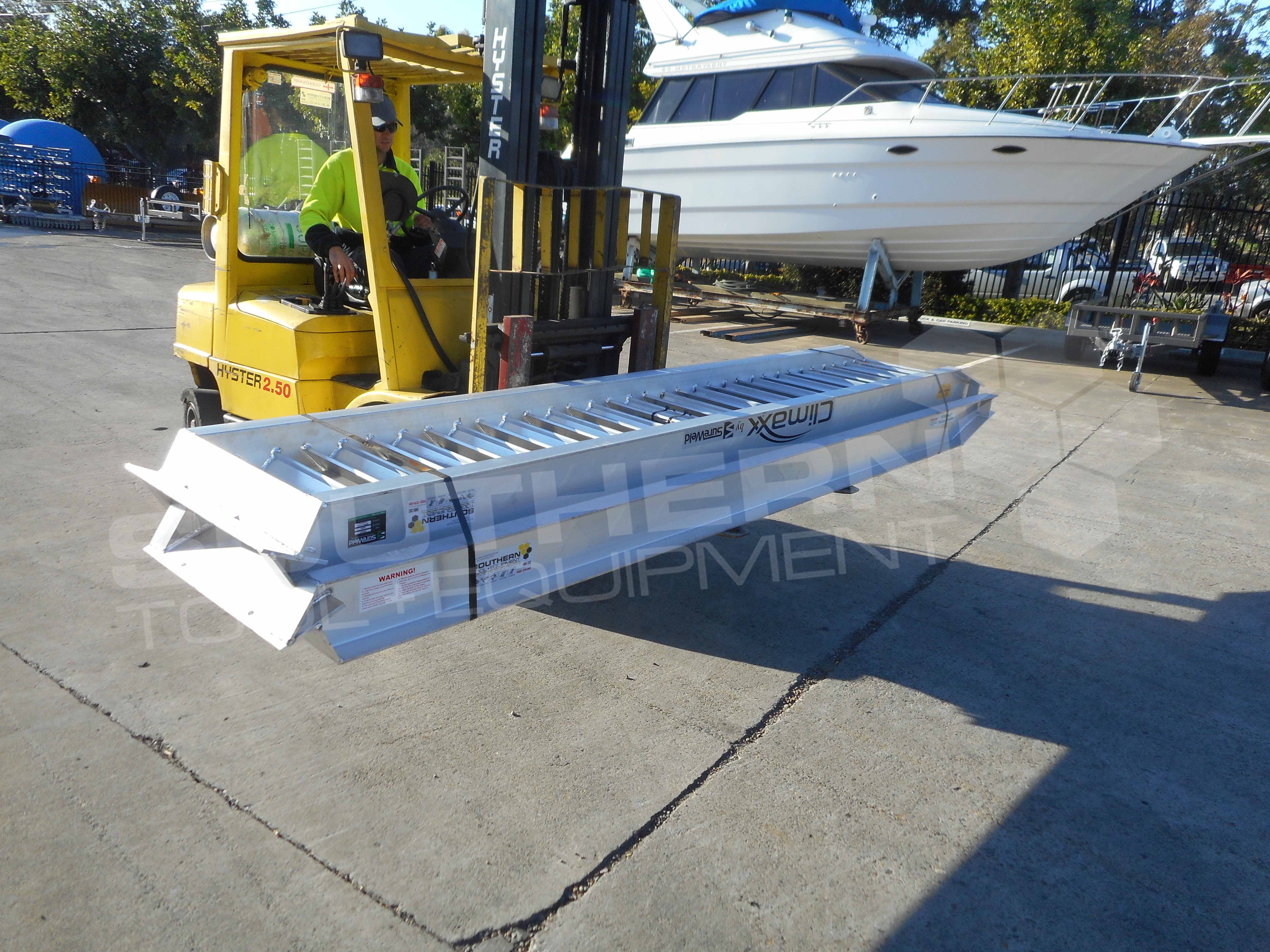 11.5 Ton Heavy Duty Aluminium Loading Ramps Southern Tool + Equipment