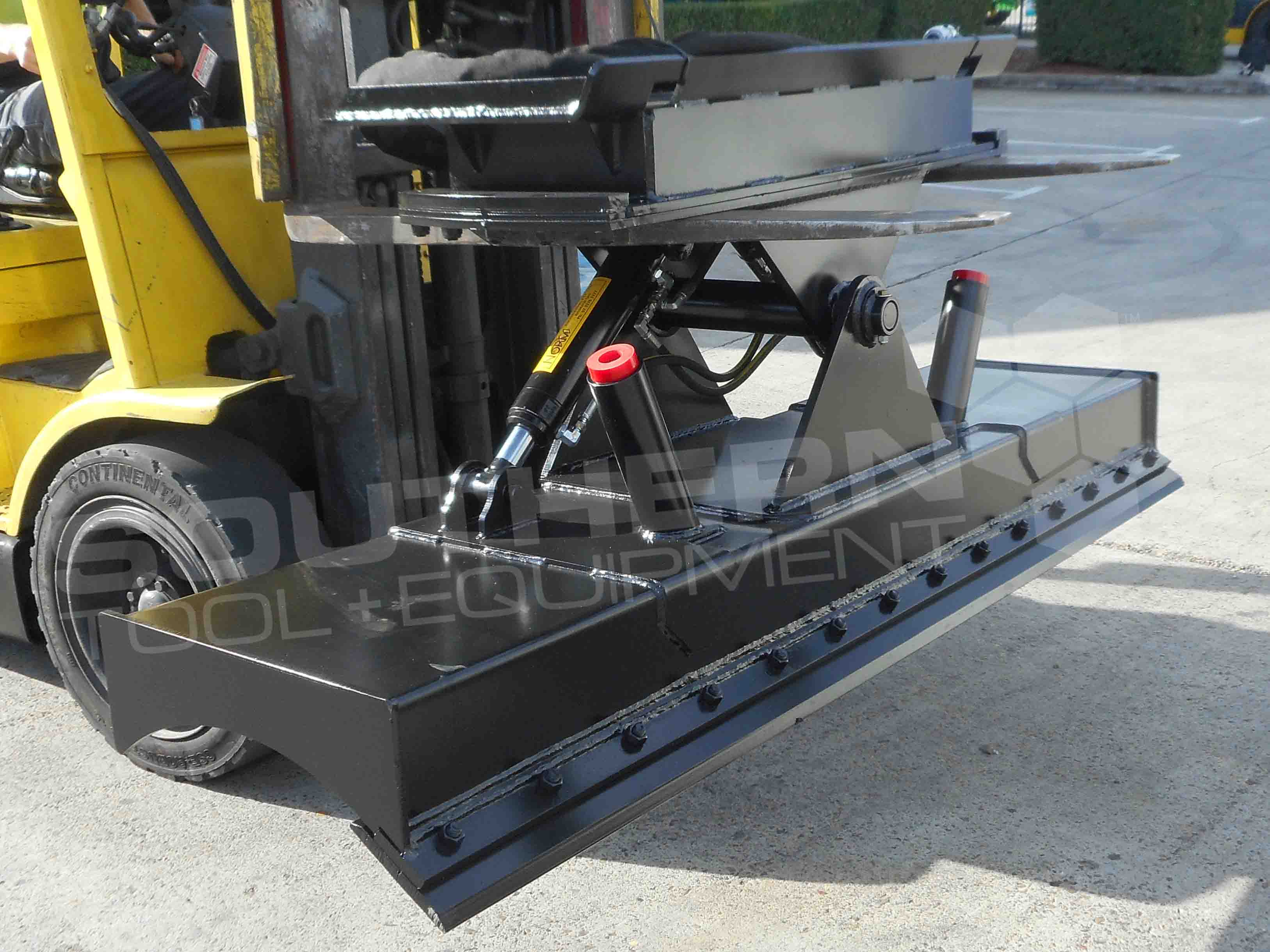 2100mm Heavy Duty Angle & Tilt Skid Steer Dozer Blade Southern Tool