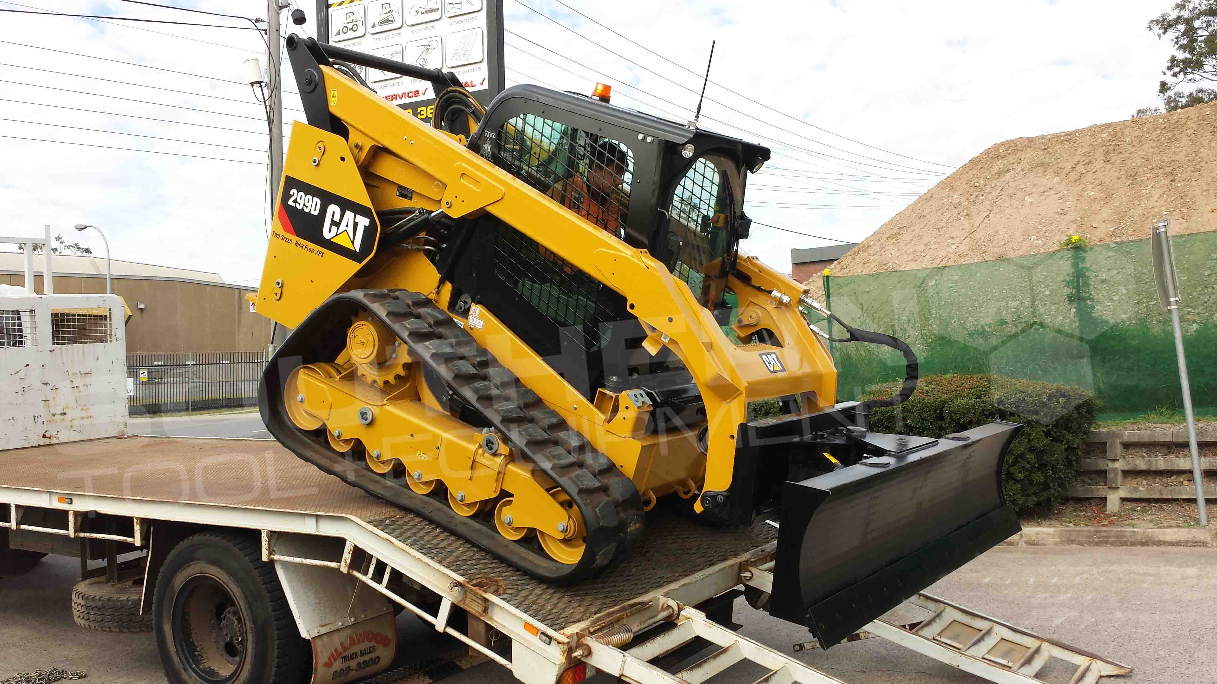 2500mm Heavy Duty Angle Skid Steer Dozer Blade Southern Tool