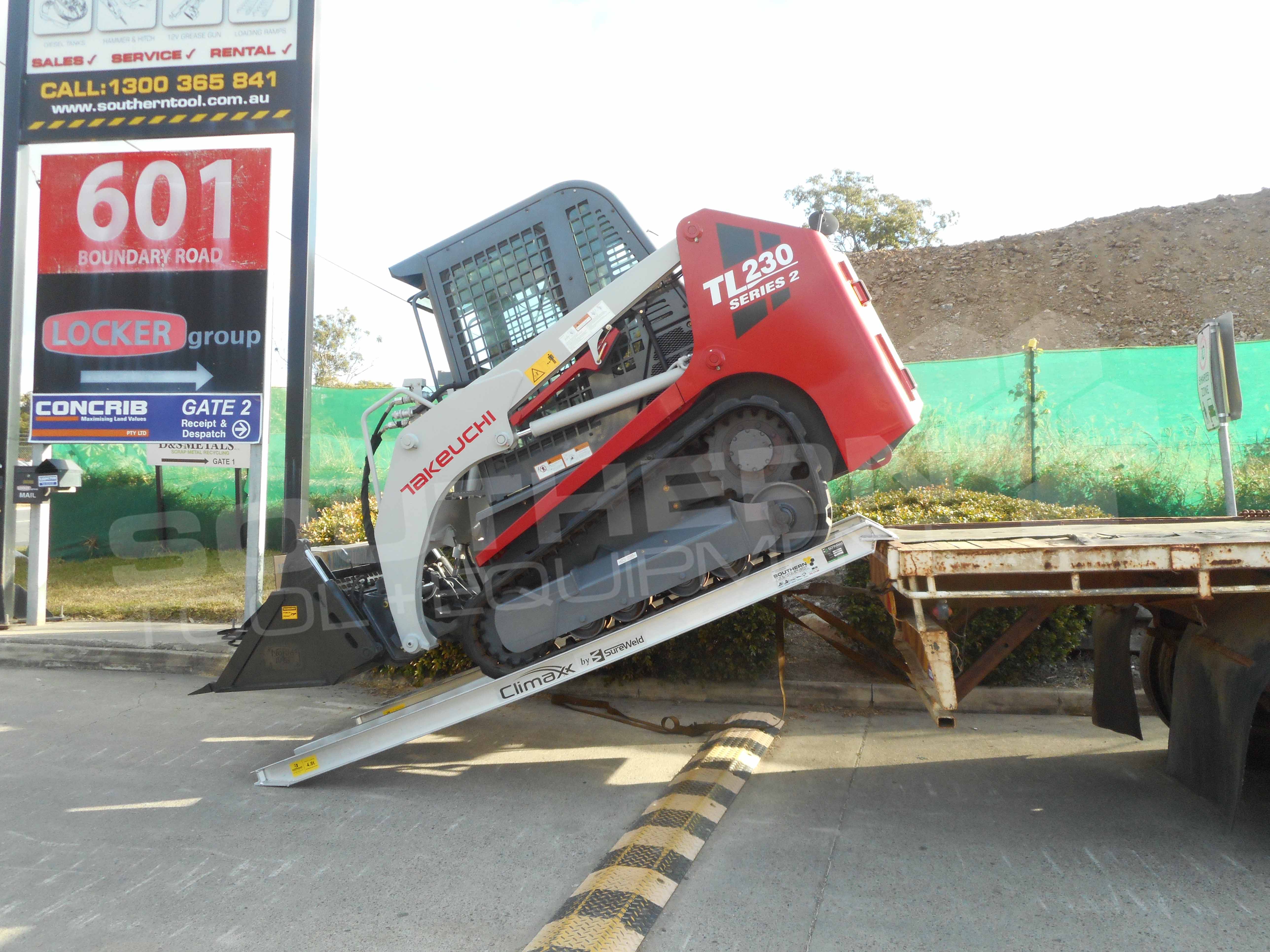 4.8 Ton Heavy Duty Aluminium Loading Ramps Southern Tool + Equipment