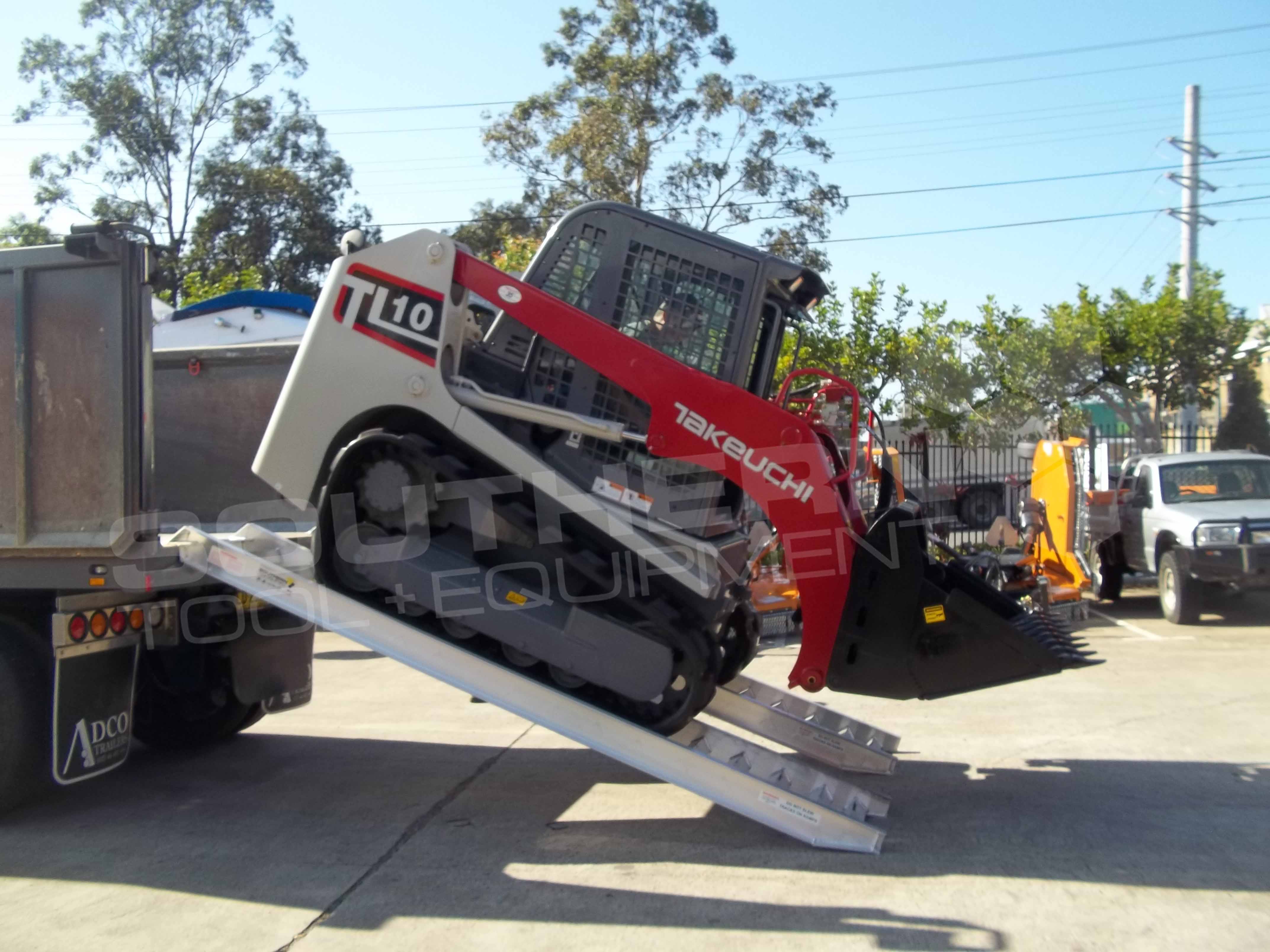 7.5 Ton Heavy Duty Aluminium Loading Ramps Southern Tool + Equipment