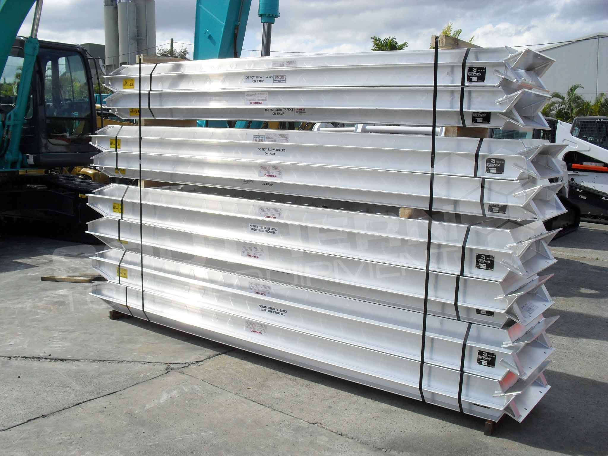 7.5 Ton Heavy Duty Aluminium Loading Ramps Southern Tool + Equipment