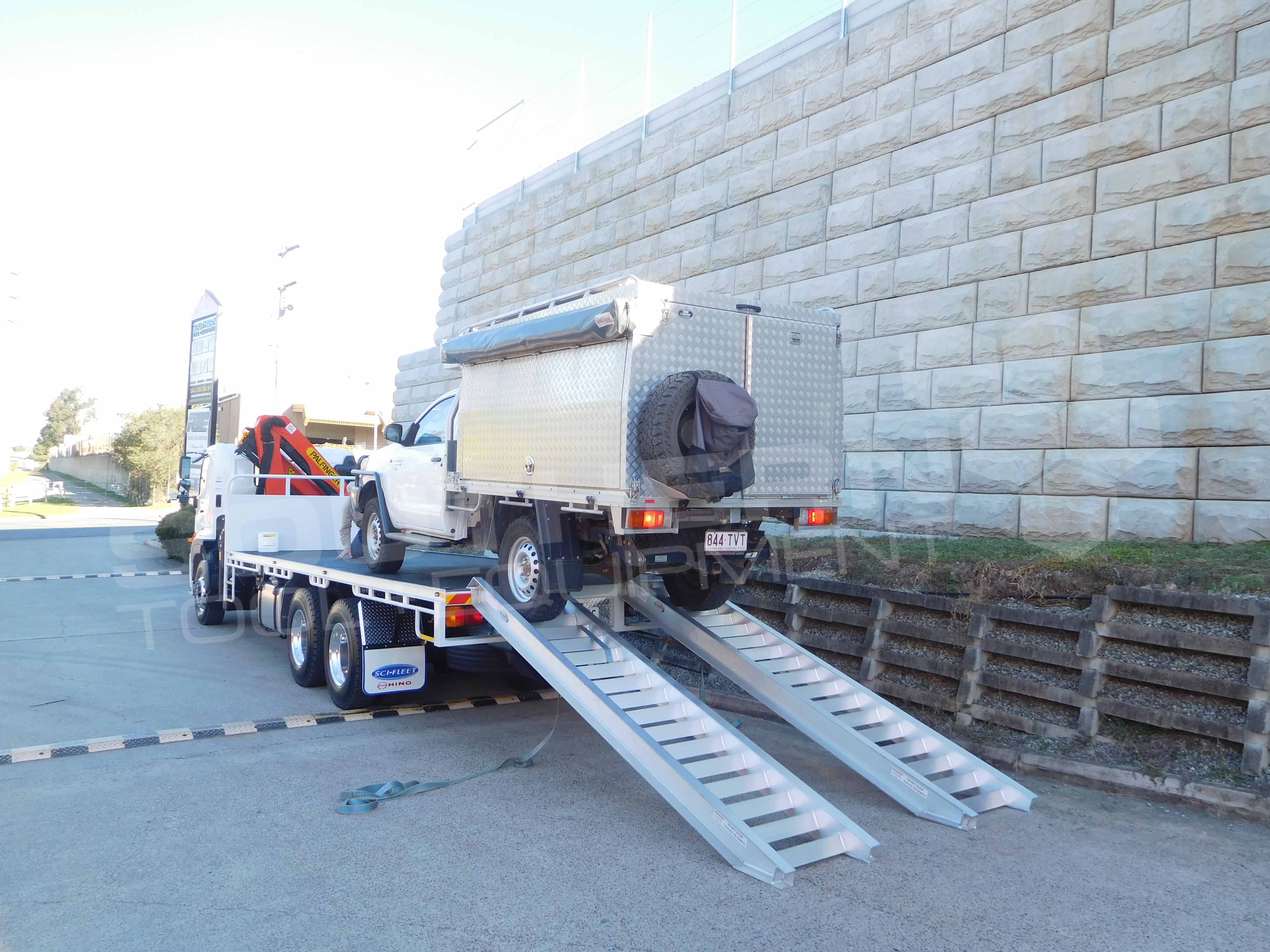9 Ton Heavy Duty Aluminium Loading Ramps Southern Tool + Equipment Co