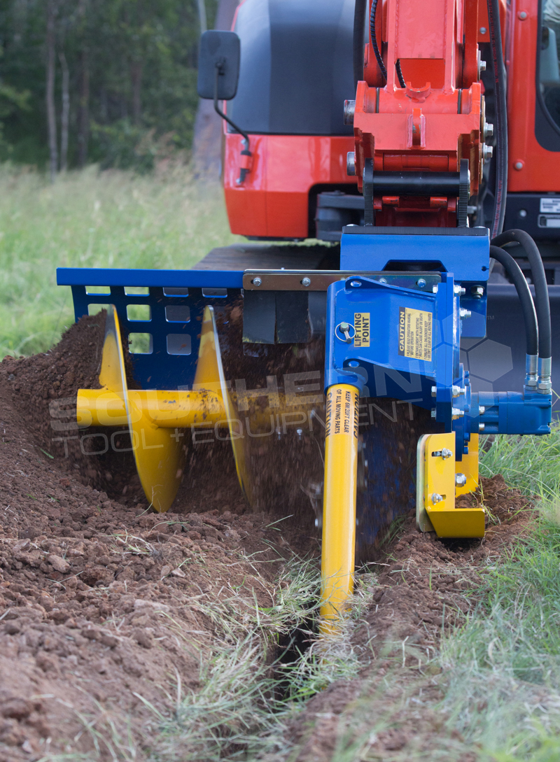 AugerTorque MT900 900mm Excavator Trencher Southern Tool + Equipment