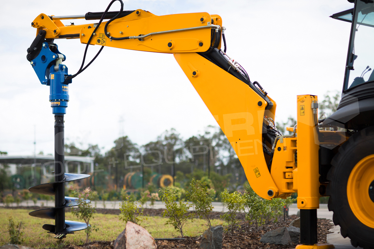 AugerTorque 10,000MAX Backhoe Auger Drive Unit Southern Tool