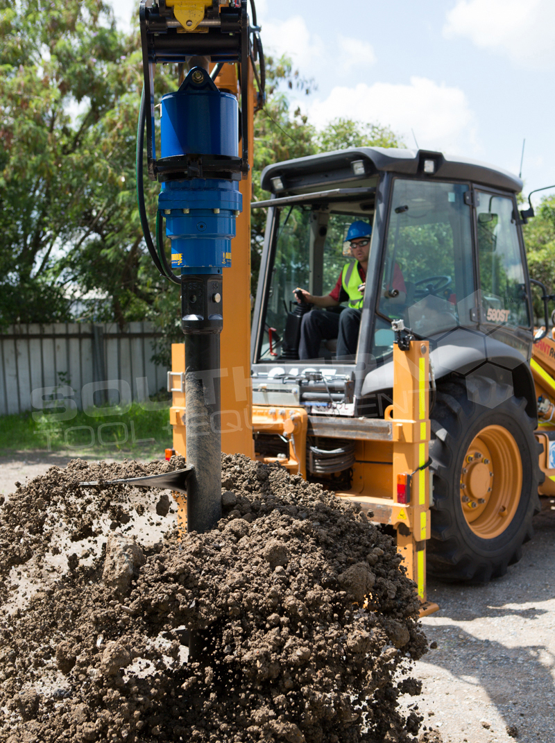 AugerTorque 15,000MAX Backhoe Auger Drive Unit Southern Tool