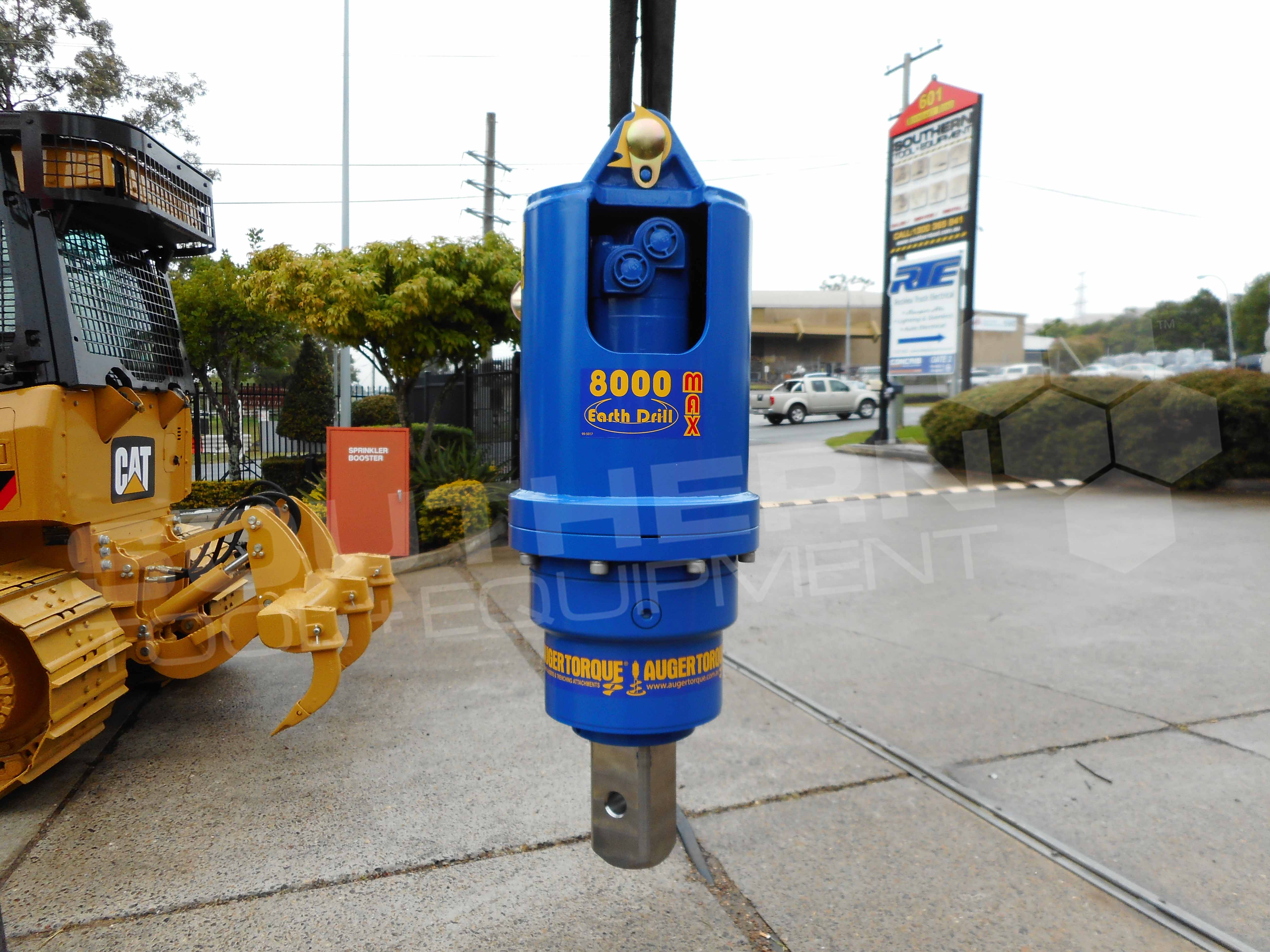 AugerTorque 8000MAX Backhoe Auger Drive Unit Southern Tool