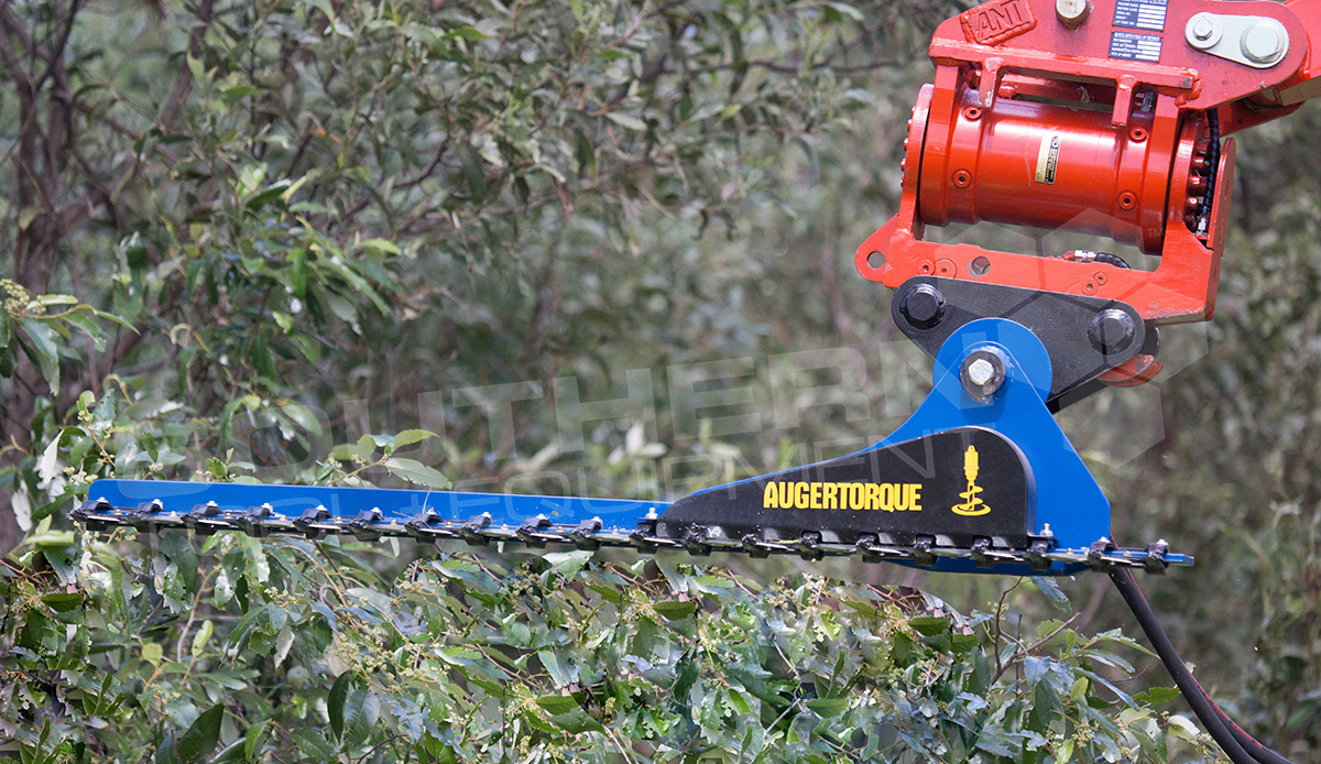 AugerTorque T150 Excavator Hedge Trimmer Southern Tool + Equipment Co