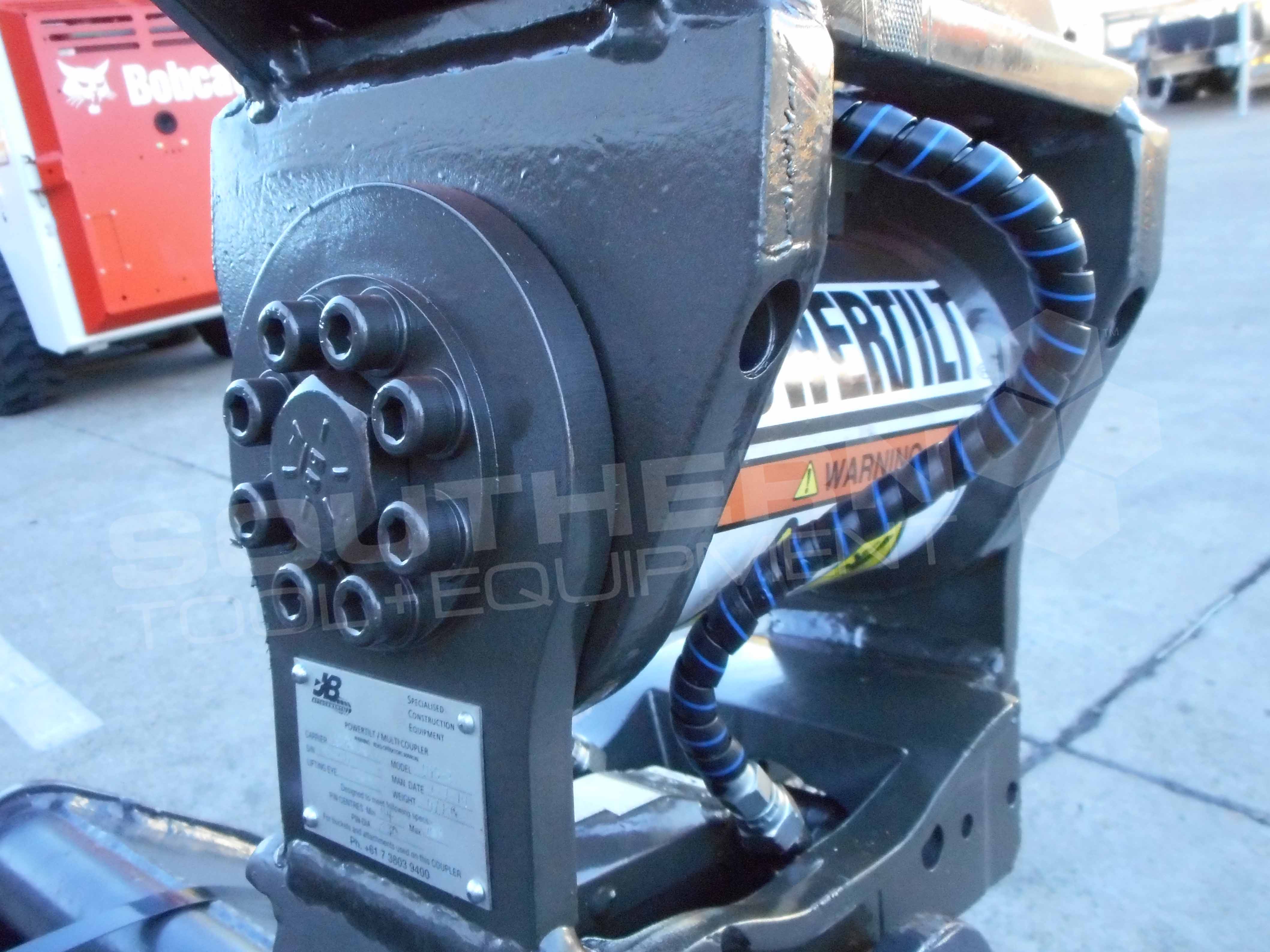 JB Calibre Tilting Quick Hitch to suit 1 2 Ton Excavators Southern