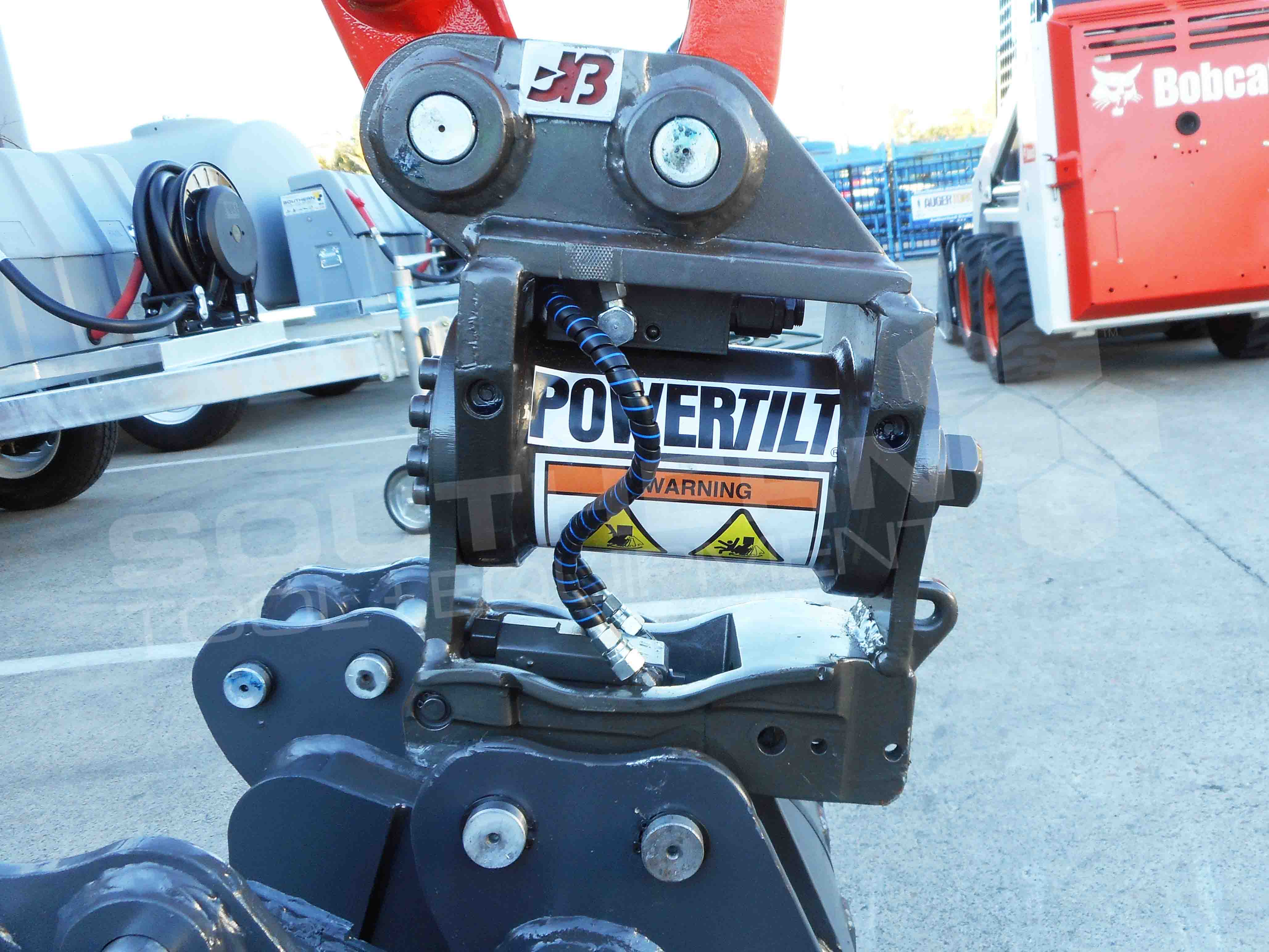 JB Calibre Tilting Quick Hitch to suit 1 2 Ton Excavators Southern