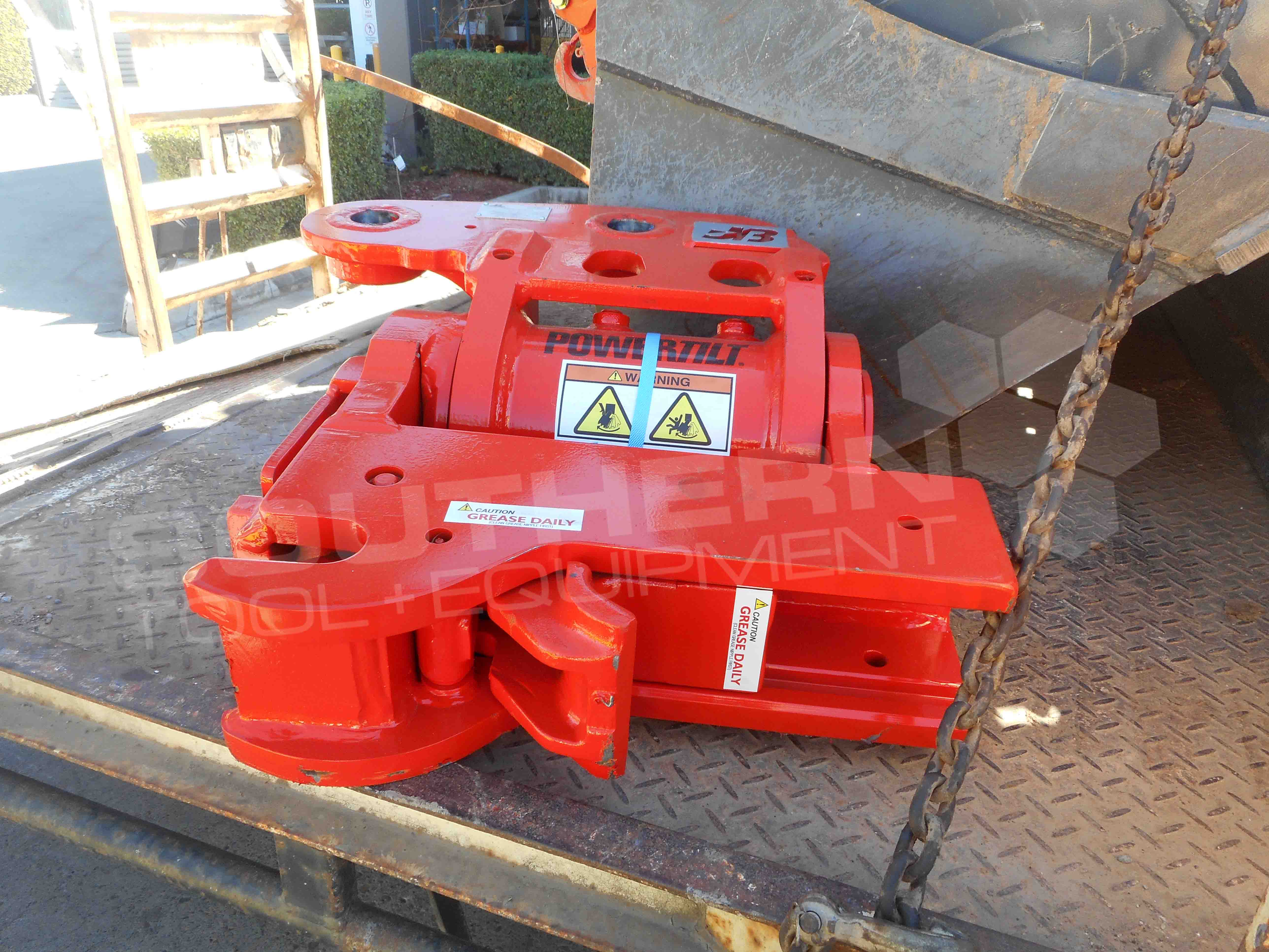 JB Calibre Tilting Quick Hitch to suit 2.5 4 Ton Excavators