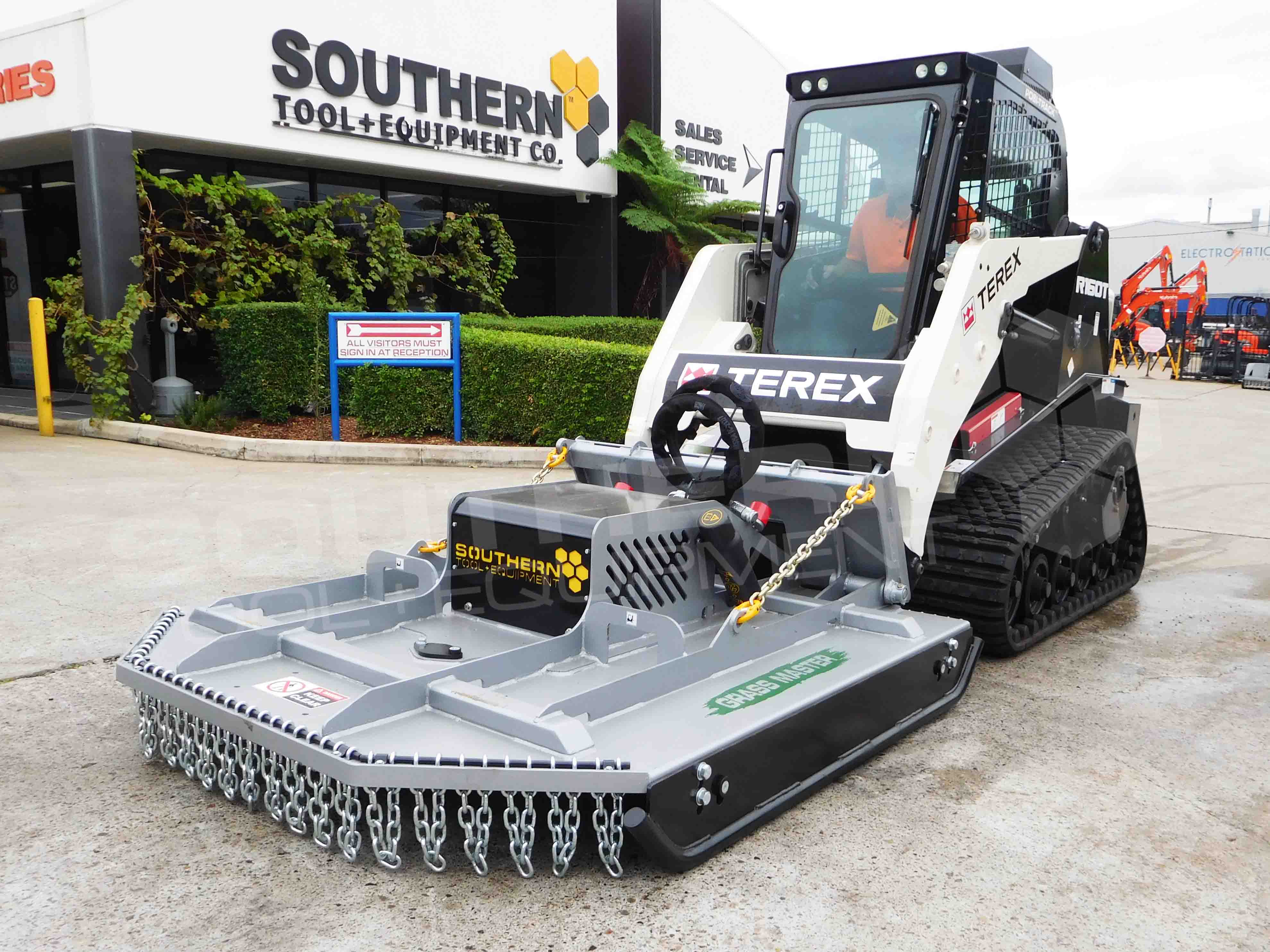 5ft 1650mm Heavy Duty Skid Steer Slasher Southern Tool + Equipment Co
