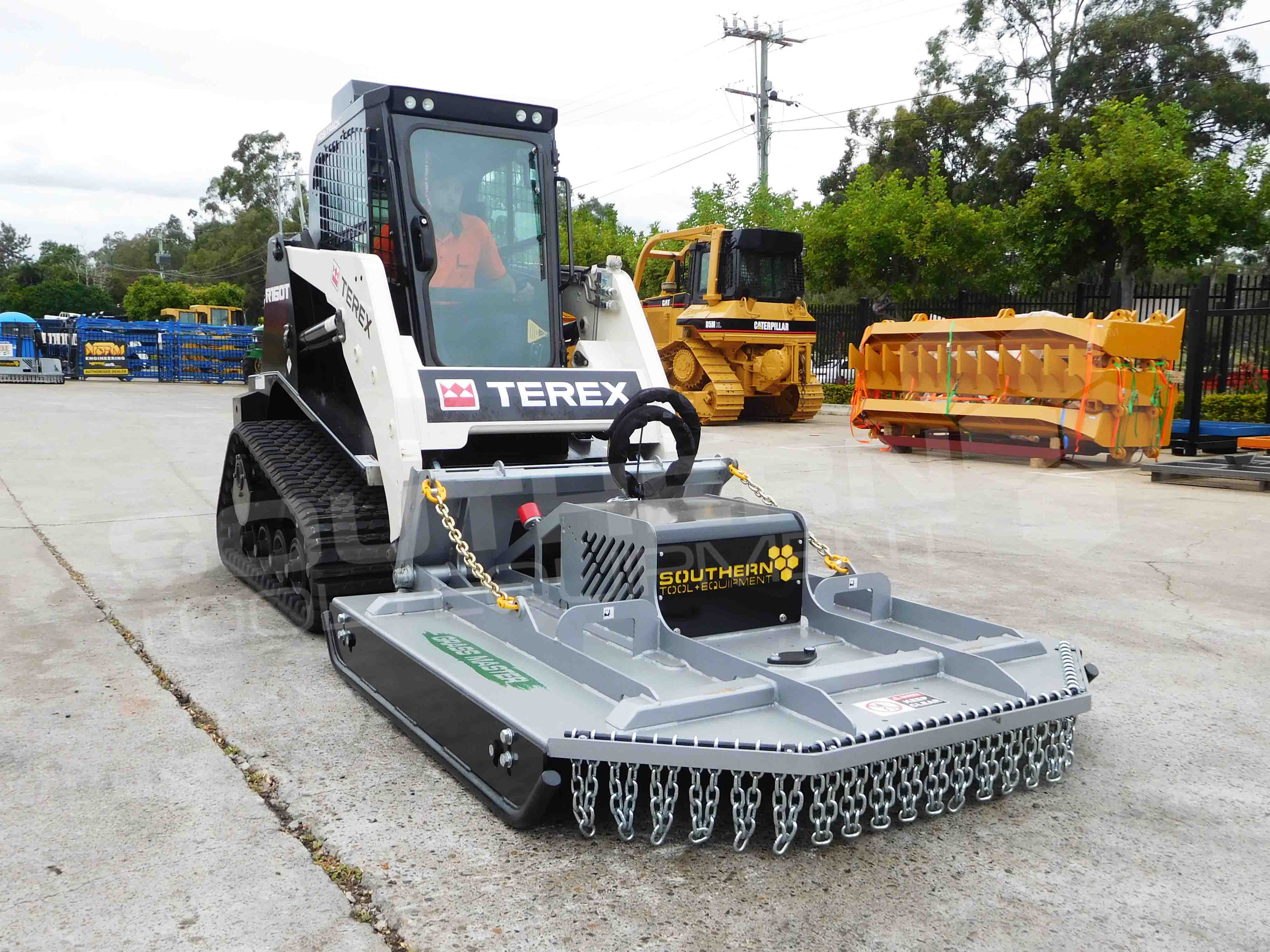 5ft 1650mm Heavy Duty Skid Steer Slasher Southern Tool + Equipment Co