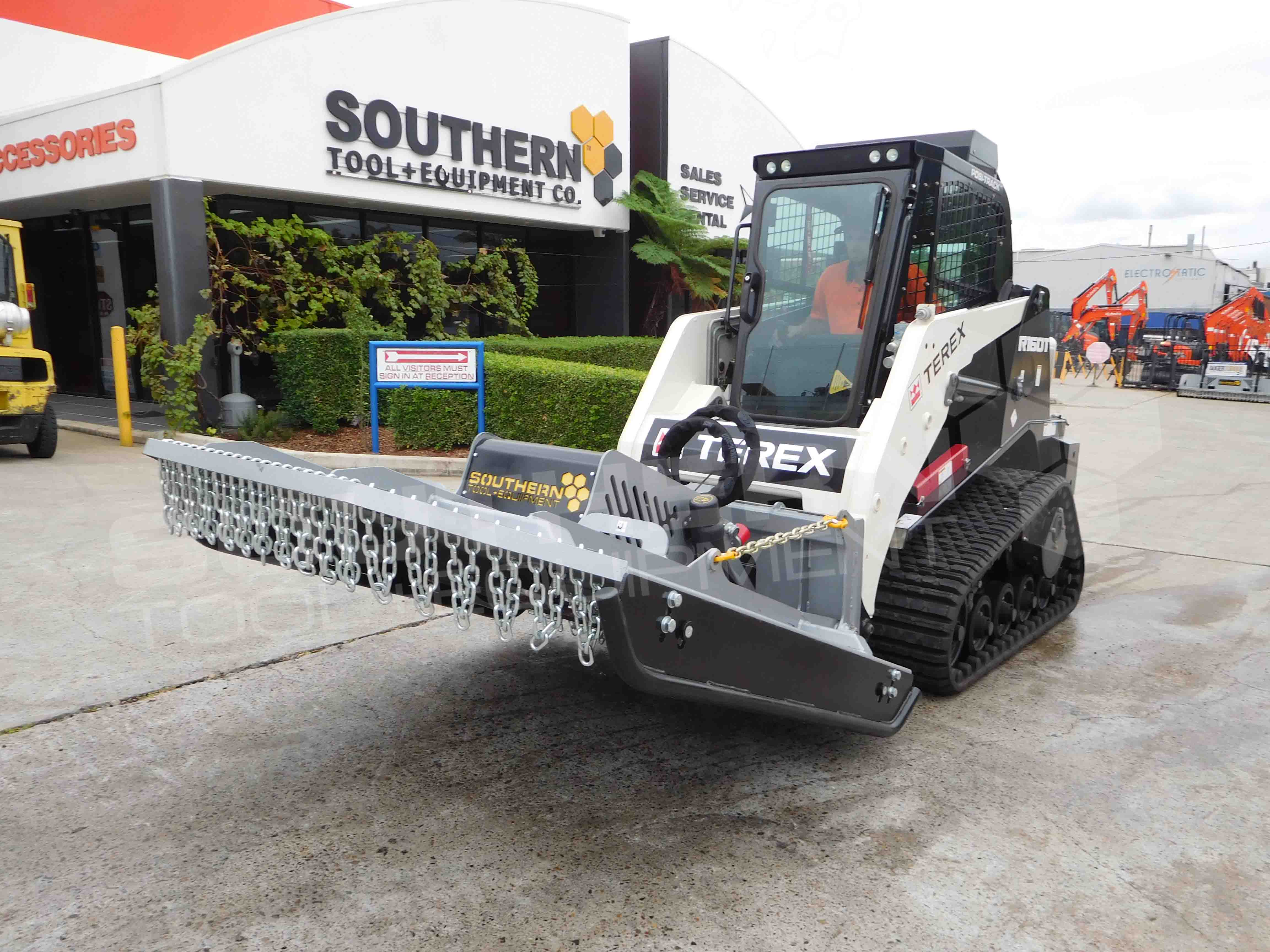 5ft 1650mm Heavy Duty Skid Steer Slasher Southern Tool + Equipment Co
