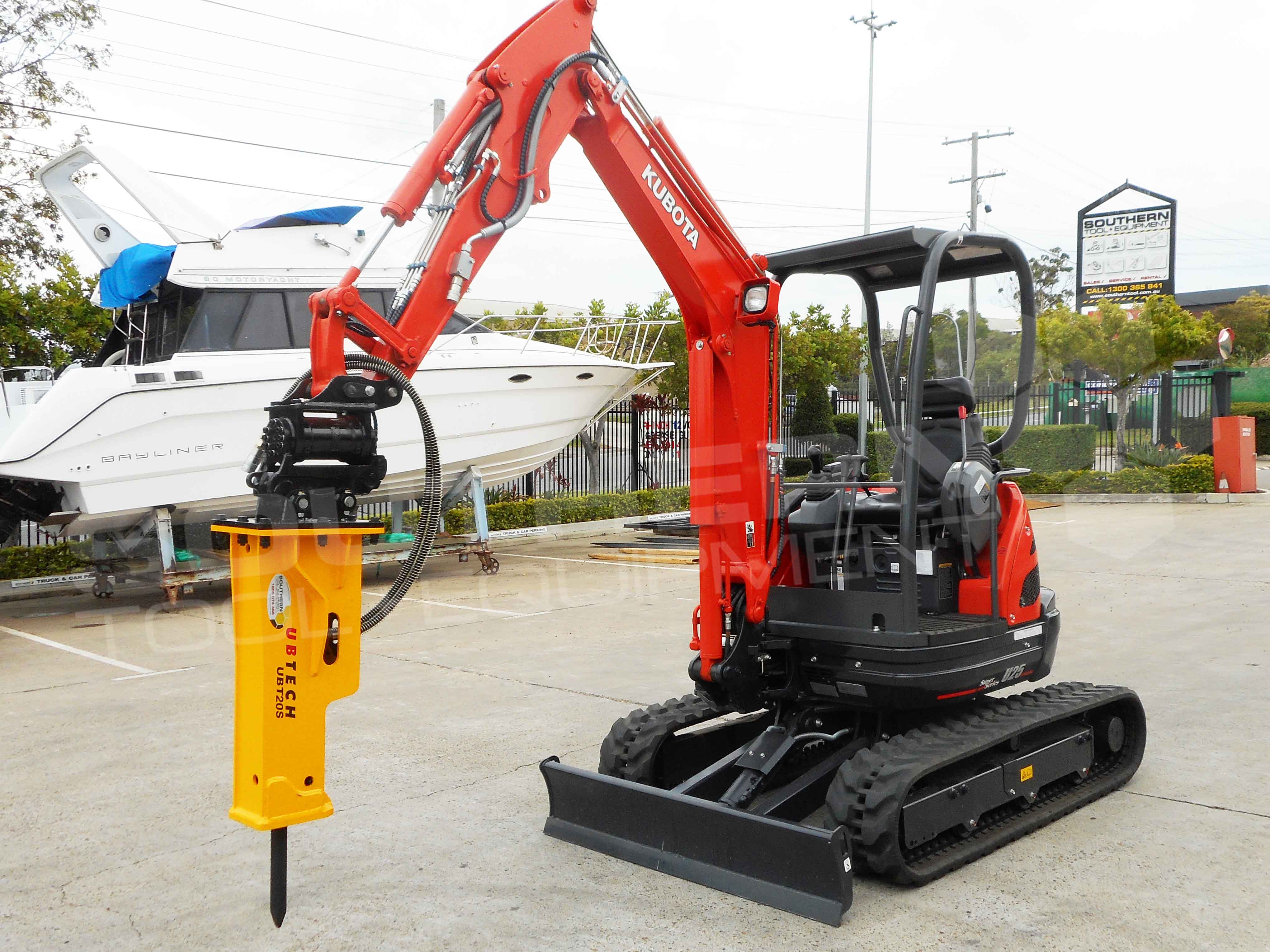 UBTECH UBT20S Excavator Hydraulic Rock Breaker Southern Tool
